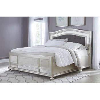 Coralayne - Silver - Queen Panel Rails