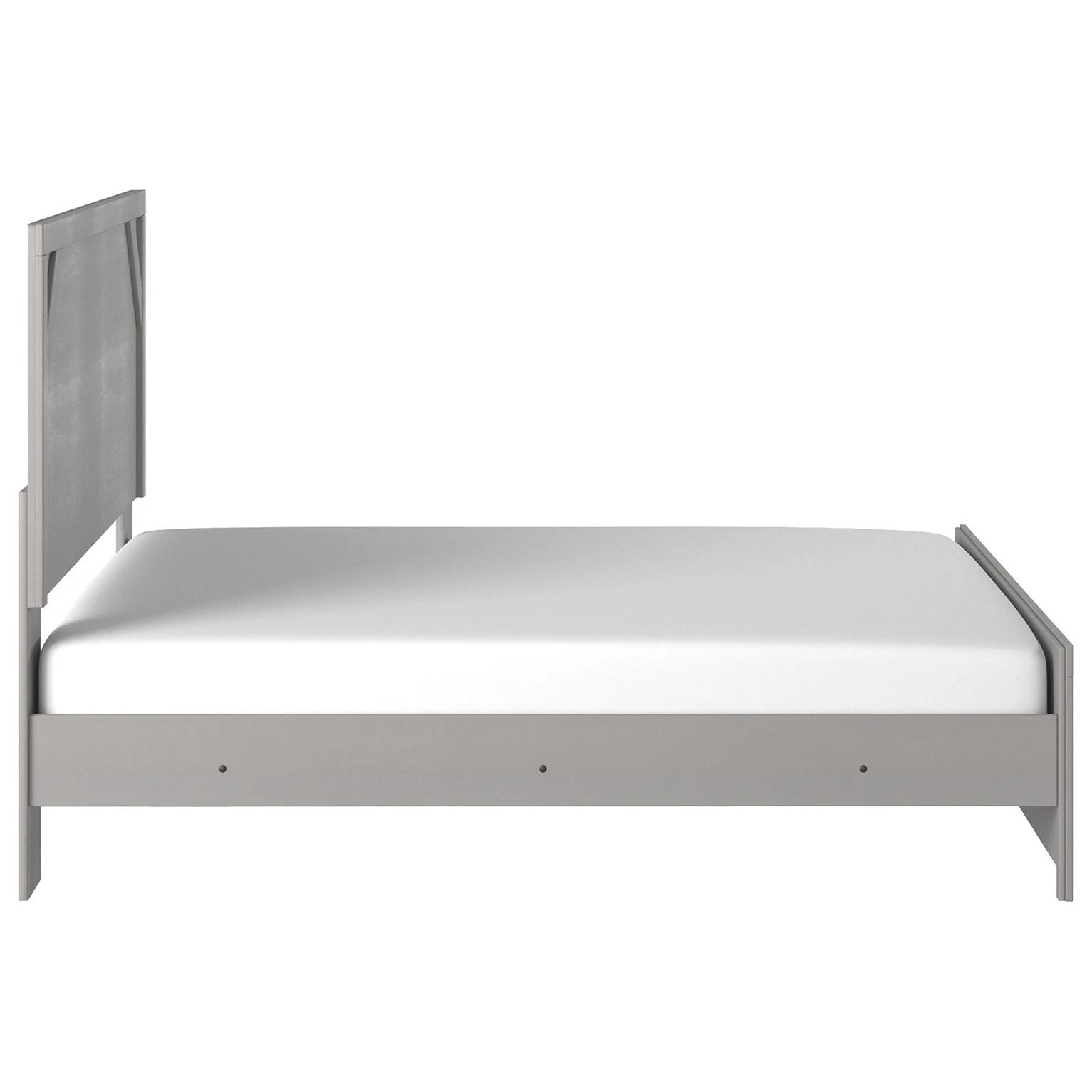 Cottenburg - Light Gray/white - King Panel Bed - Image 11