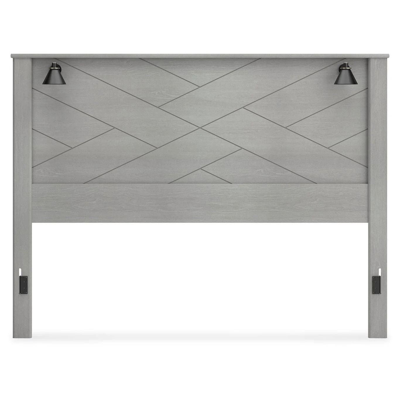 Cottonburg - Light Gray - King Panel Headboard - Image 3