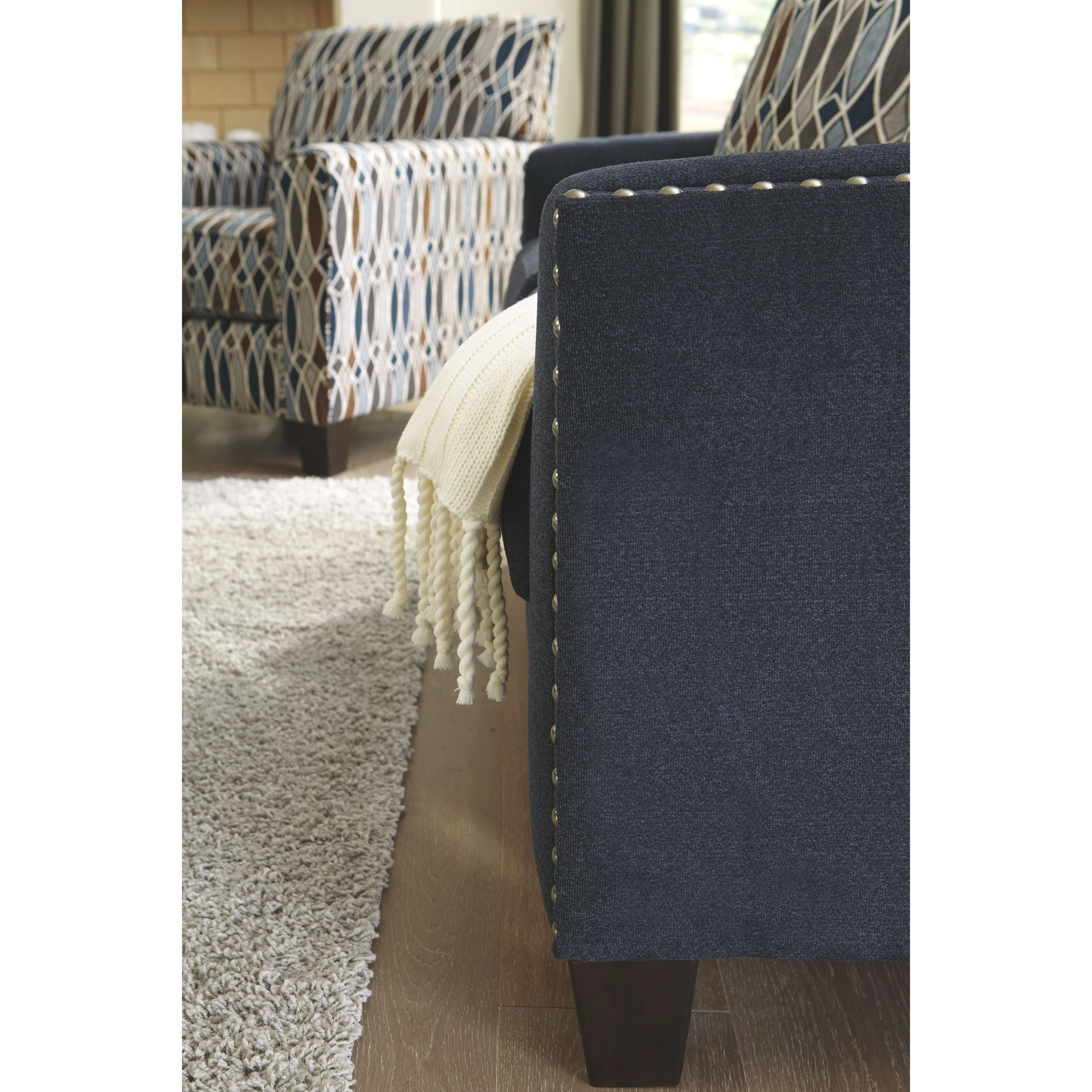 Creeal - Blue - Loveseat - Image 10