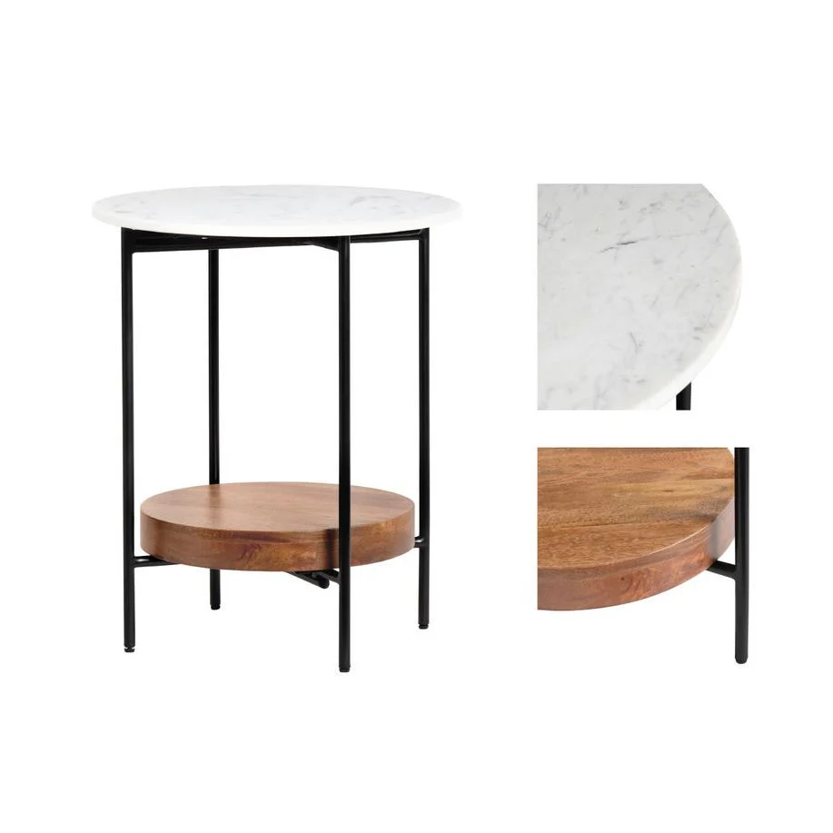 Crestview Brewpub Round End Table - Image 2