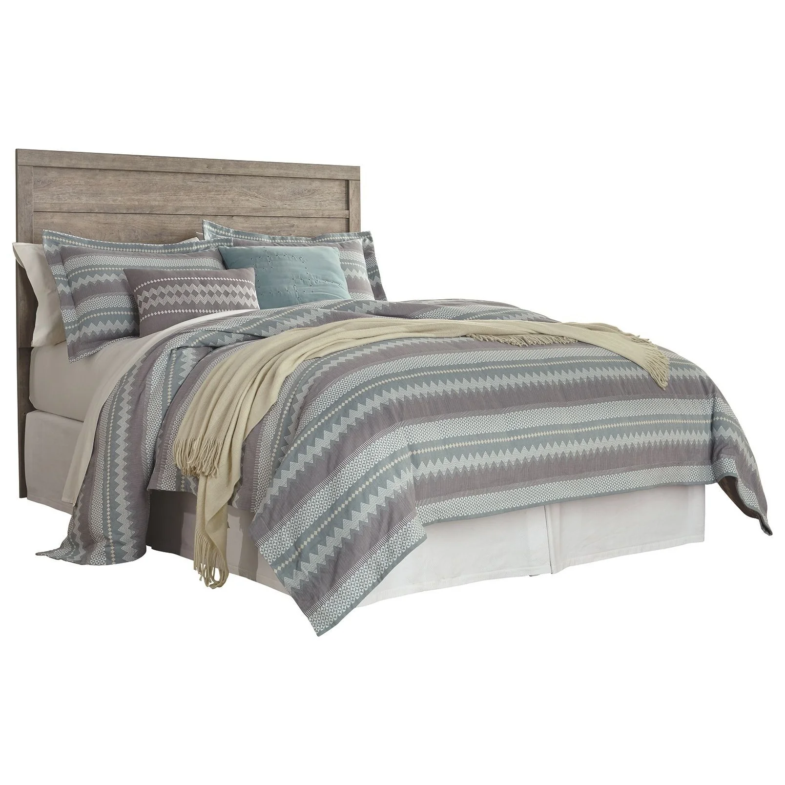Culverbach - Gray - Queen Panel Headboard