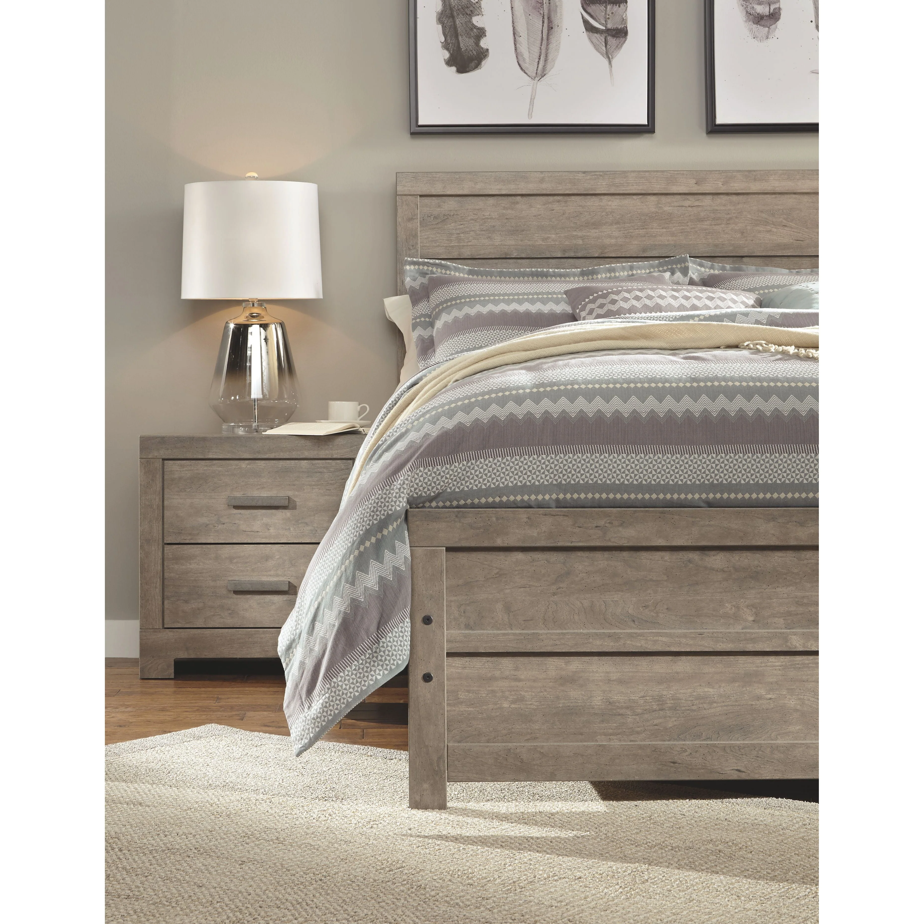 Culverbach - Gray - Queen Panel Headboard - Image 6