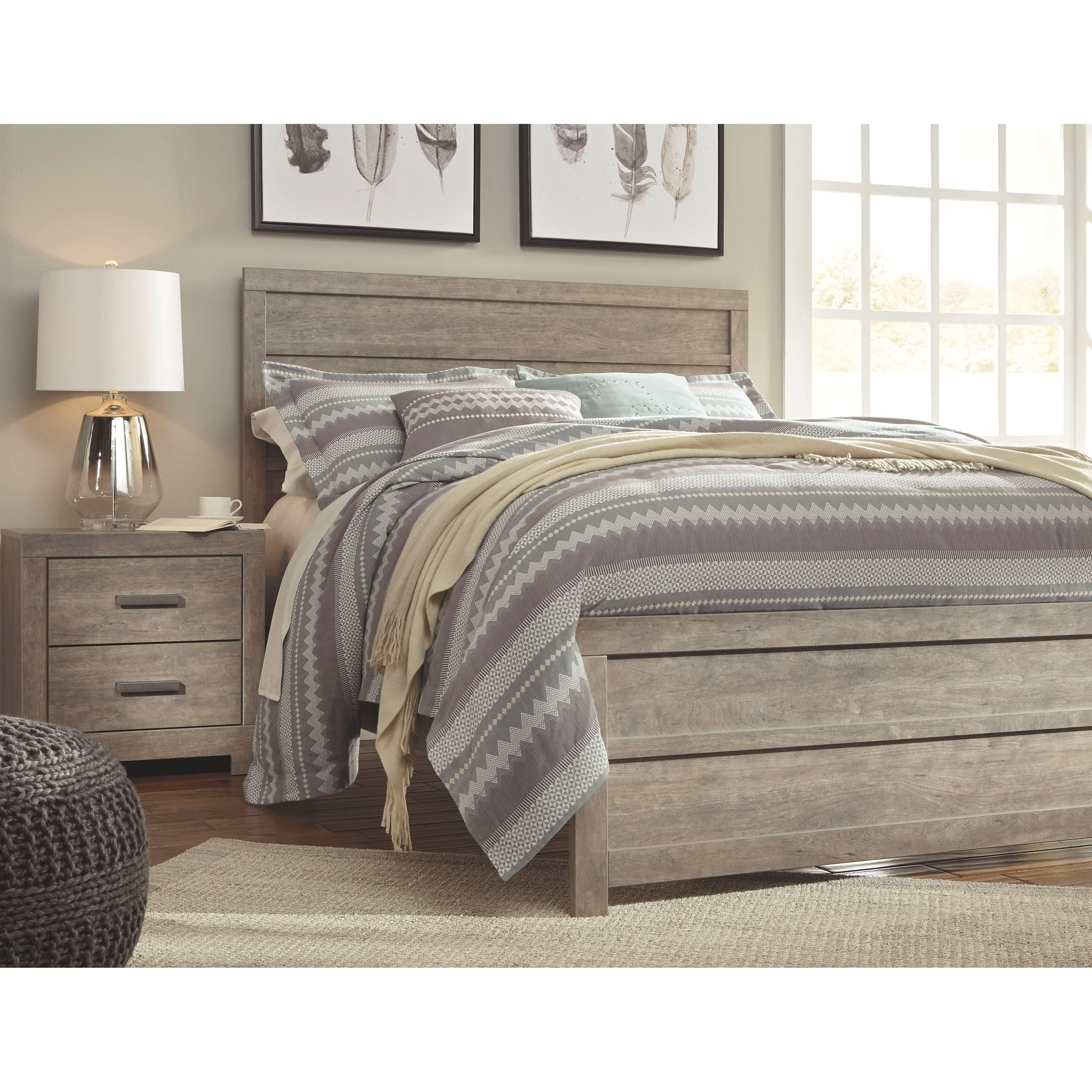 Culverbach - Gray - Queen Panel Headboard - Image 9