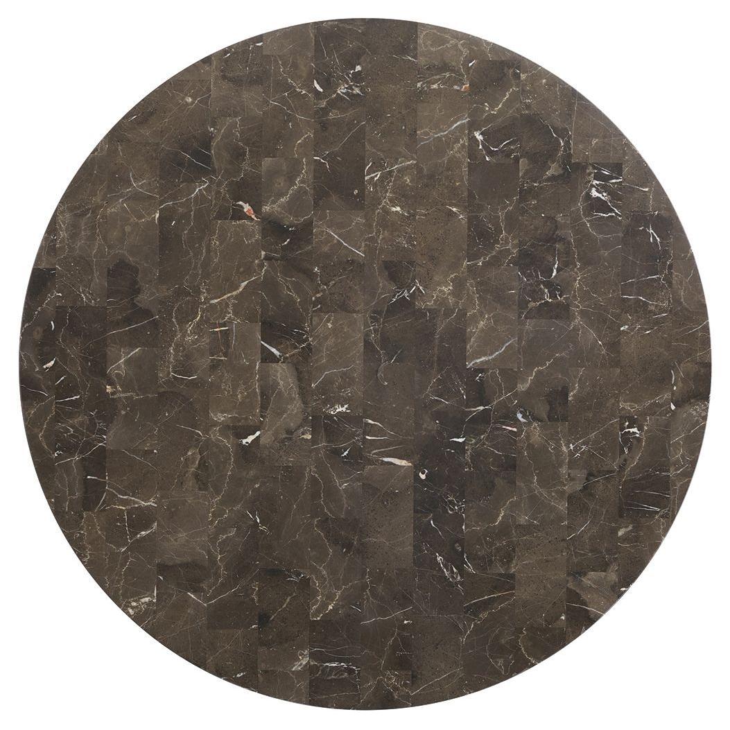 Curranberry - Two-tone Gray - Round Drm Counter Table - Image 3