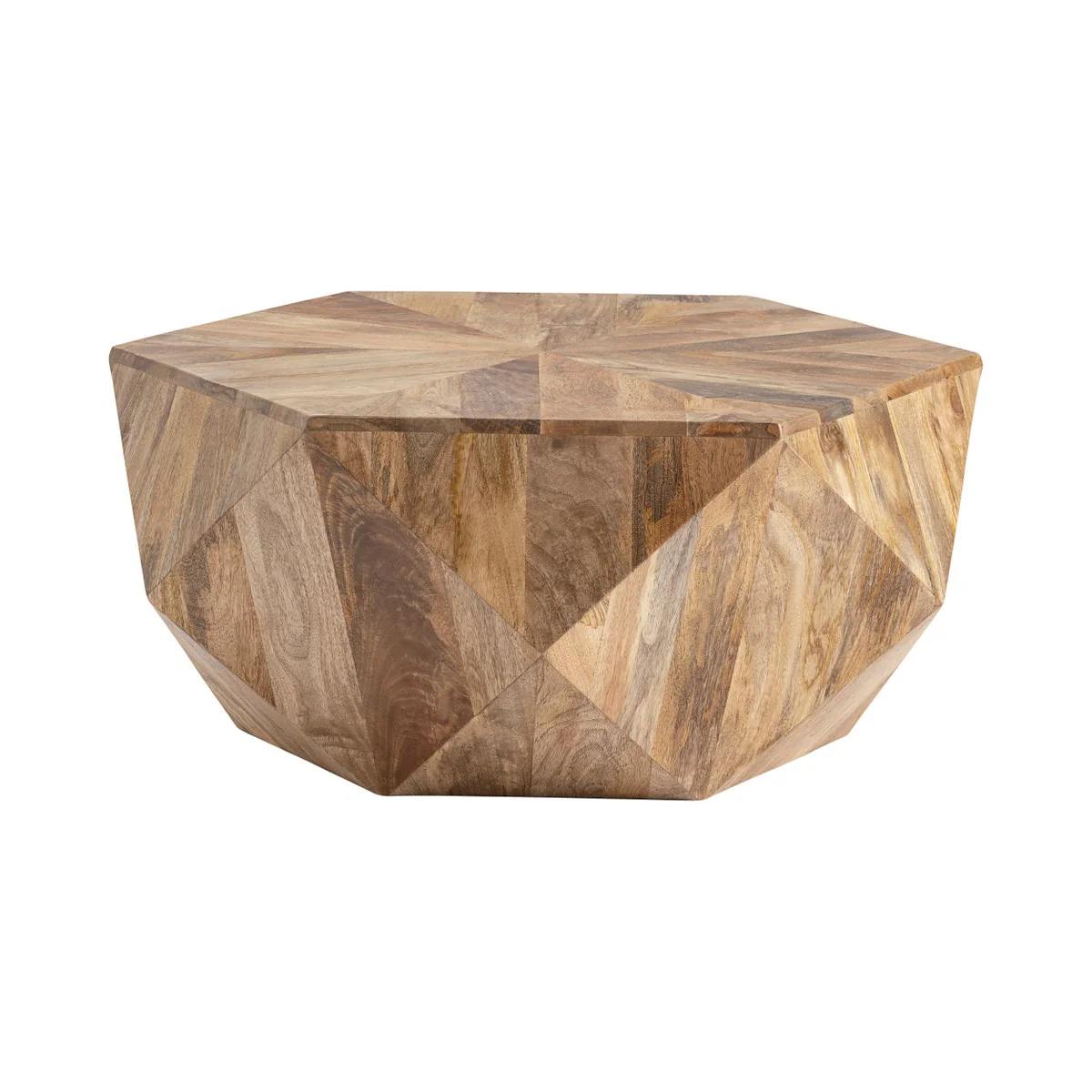 Crestview Pleasant Hill Hexagon Cocktail Table