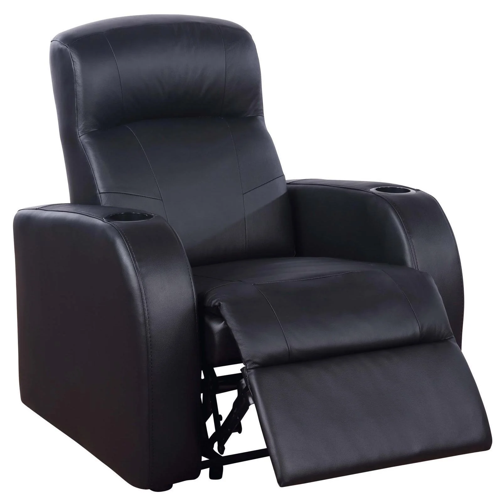 Cyrus Home Theater Collection - Black - 7 Pc 4-seater Home Theater - Image 3
