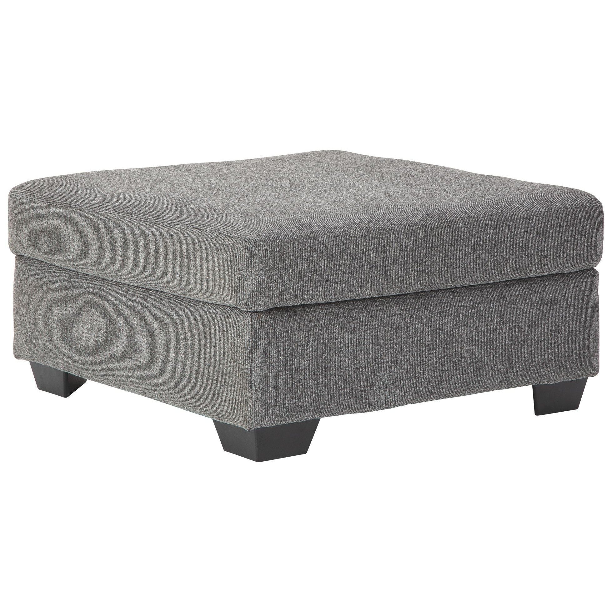 Dalhart - Charcoal - Oversized Accent Ottoman