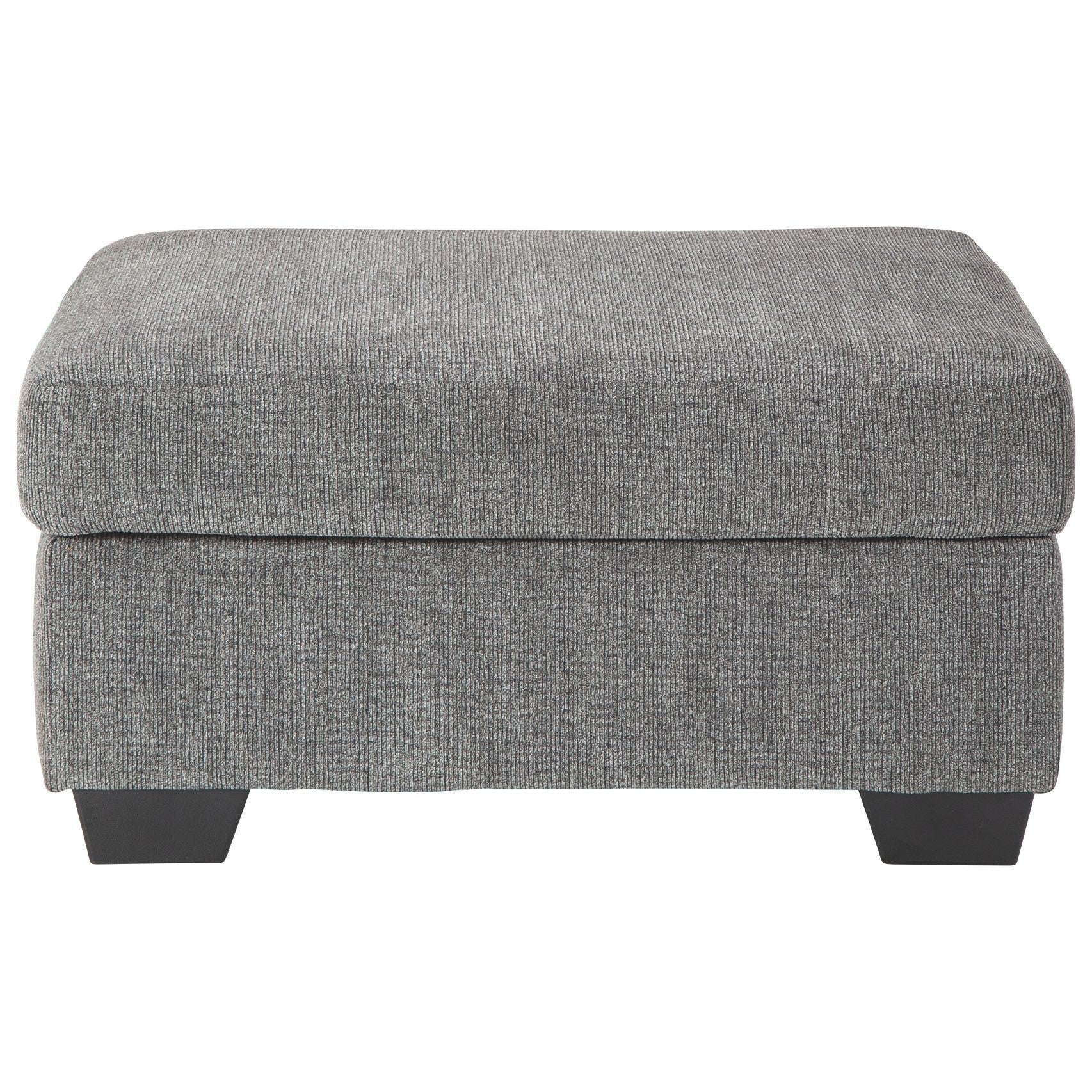 Dalhart - Charcoal - Oversized Accent Ottoman - Image 13