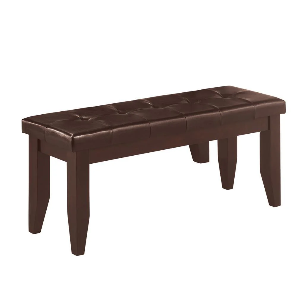 Dalila - Upholstered Benche - Black - Image 4