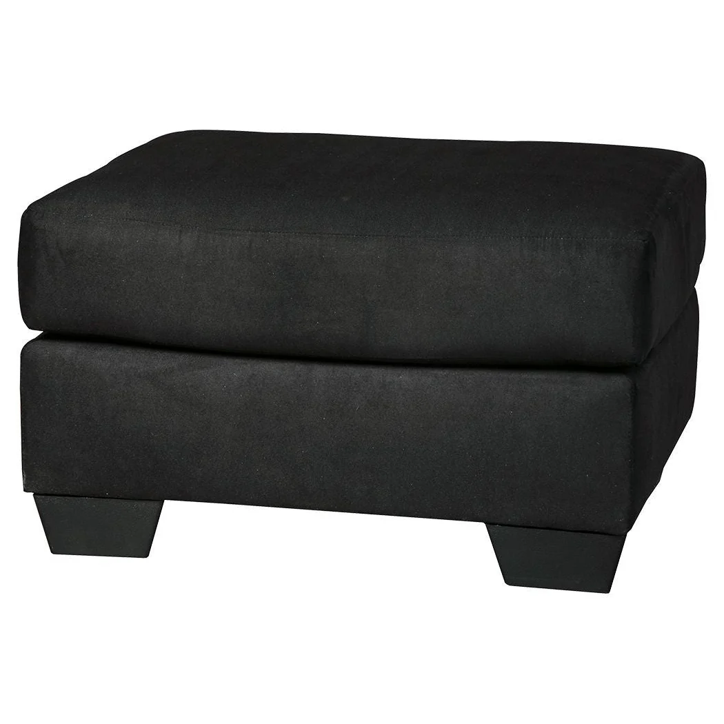 Darcy - Black - Ottoman - Image 9