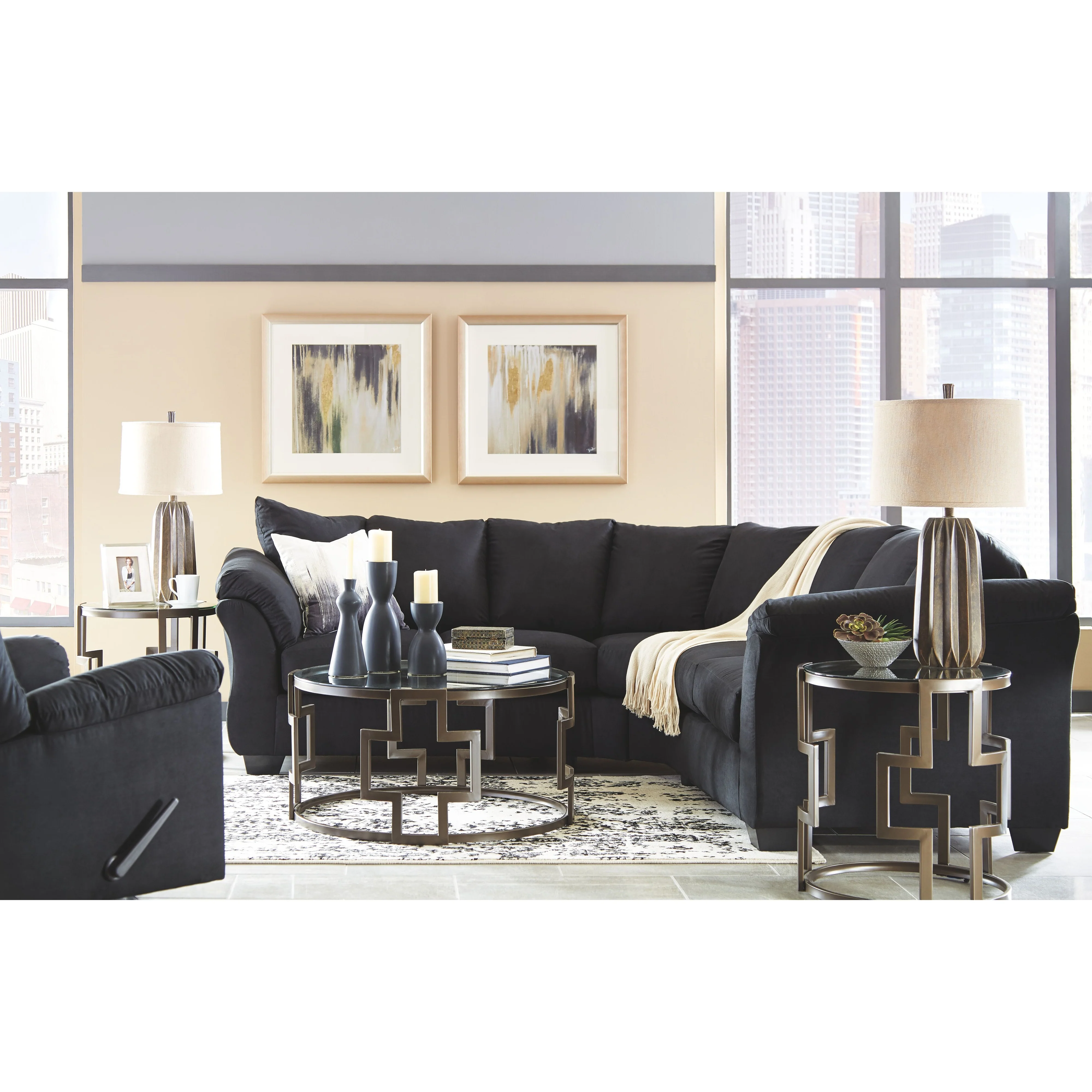 Darcy - Black - Rocker Recliner - Image 6