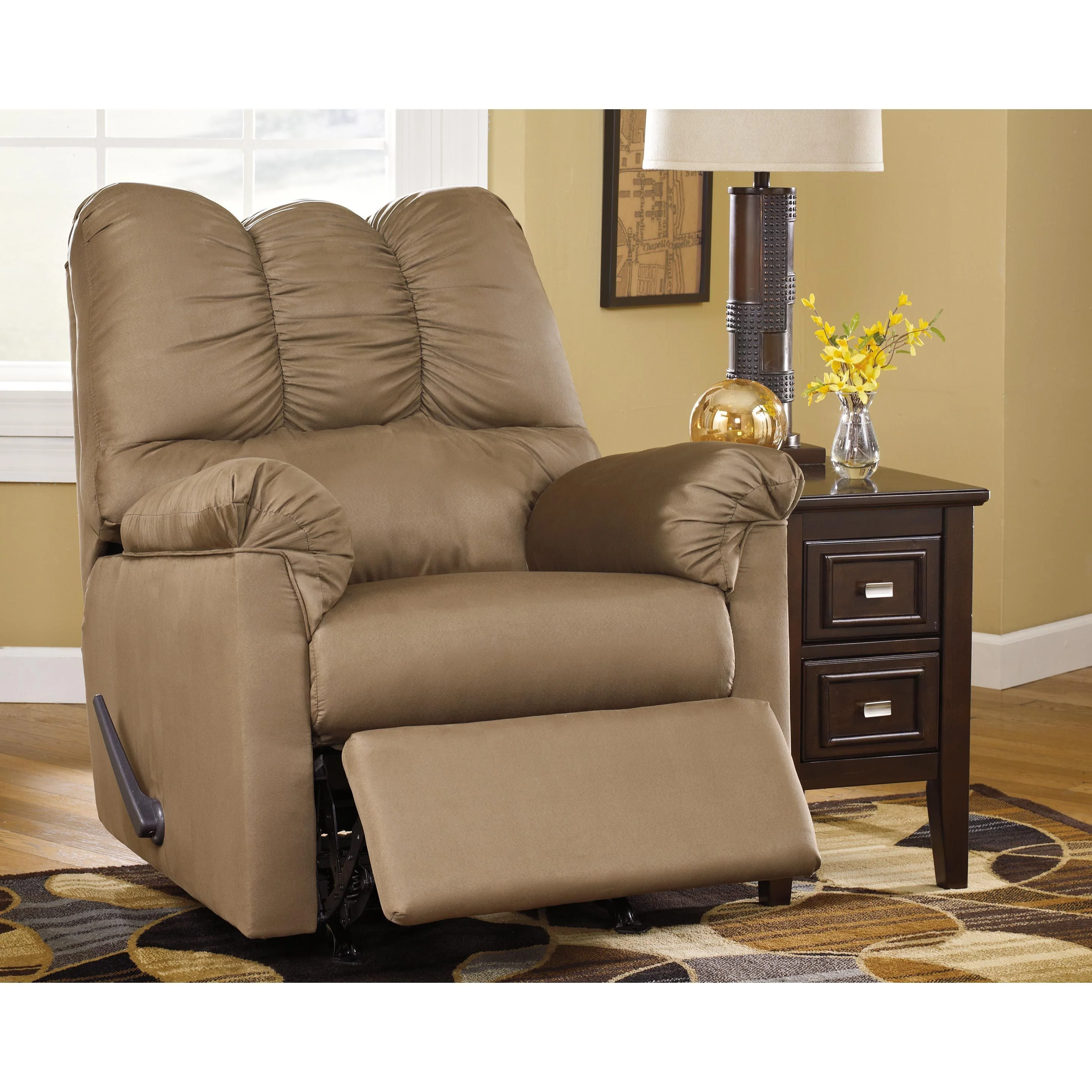 Darcy - Light Brown - Rocker Recliner - Image 3