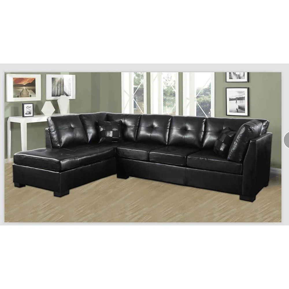 Darie - Sectional - Black - Image 2
