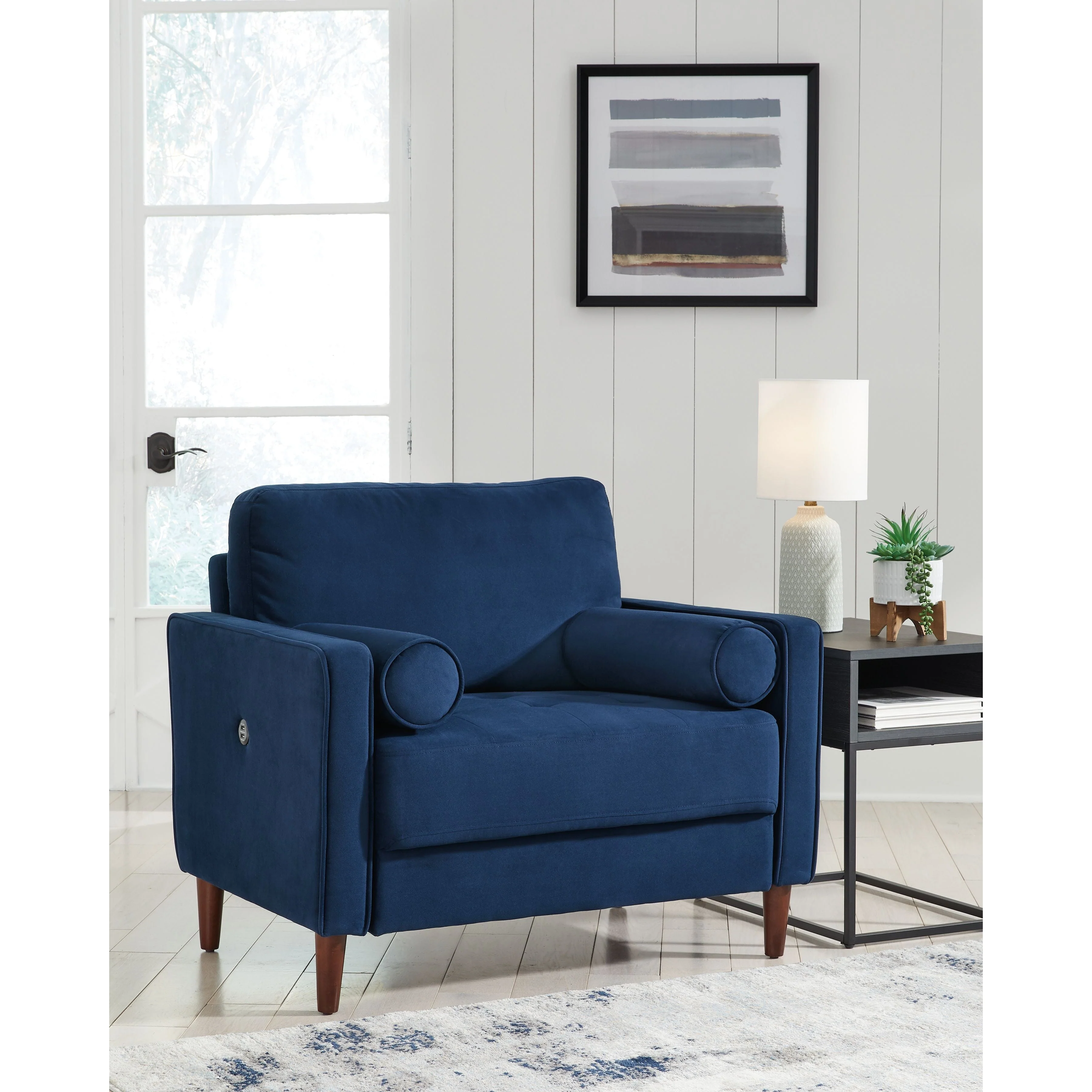 Darlow - Indigo - Rta Chair - Image 2