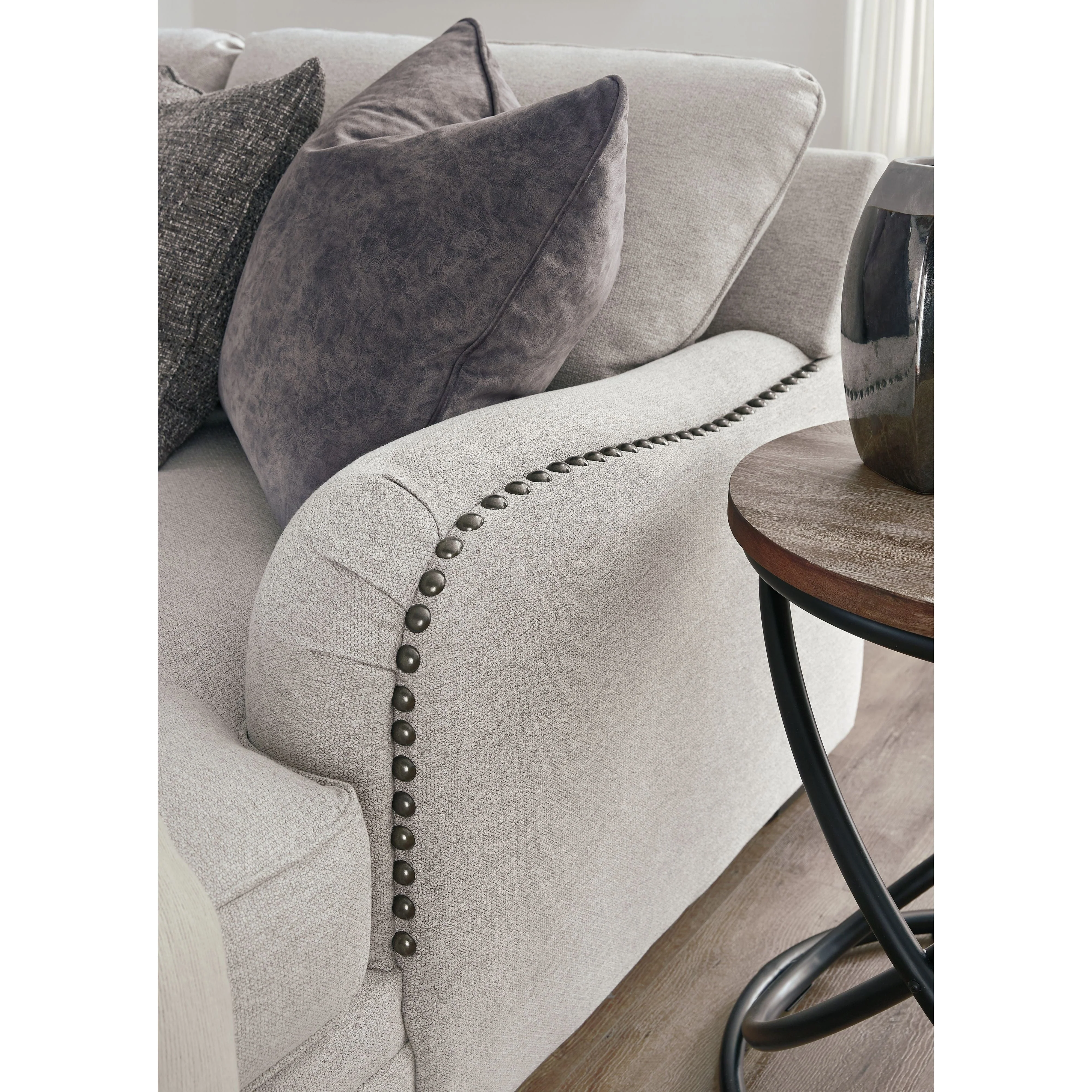 Ashley Dellara Left Chaise 4 Piece Sectional in Chalk - Image 10