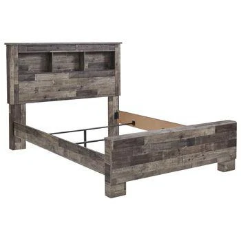 Derekson - Multi Gray - Queen Panel Footboard