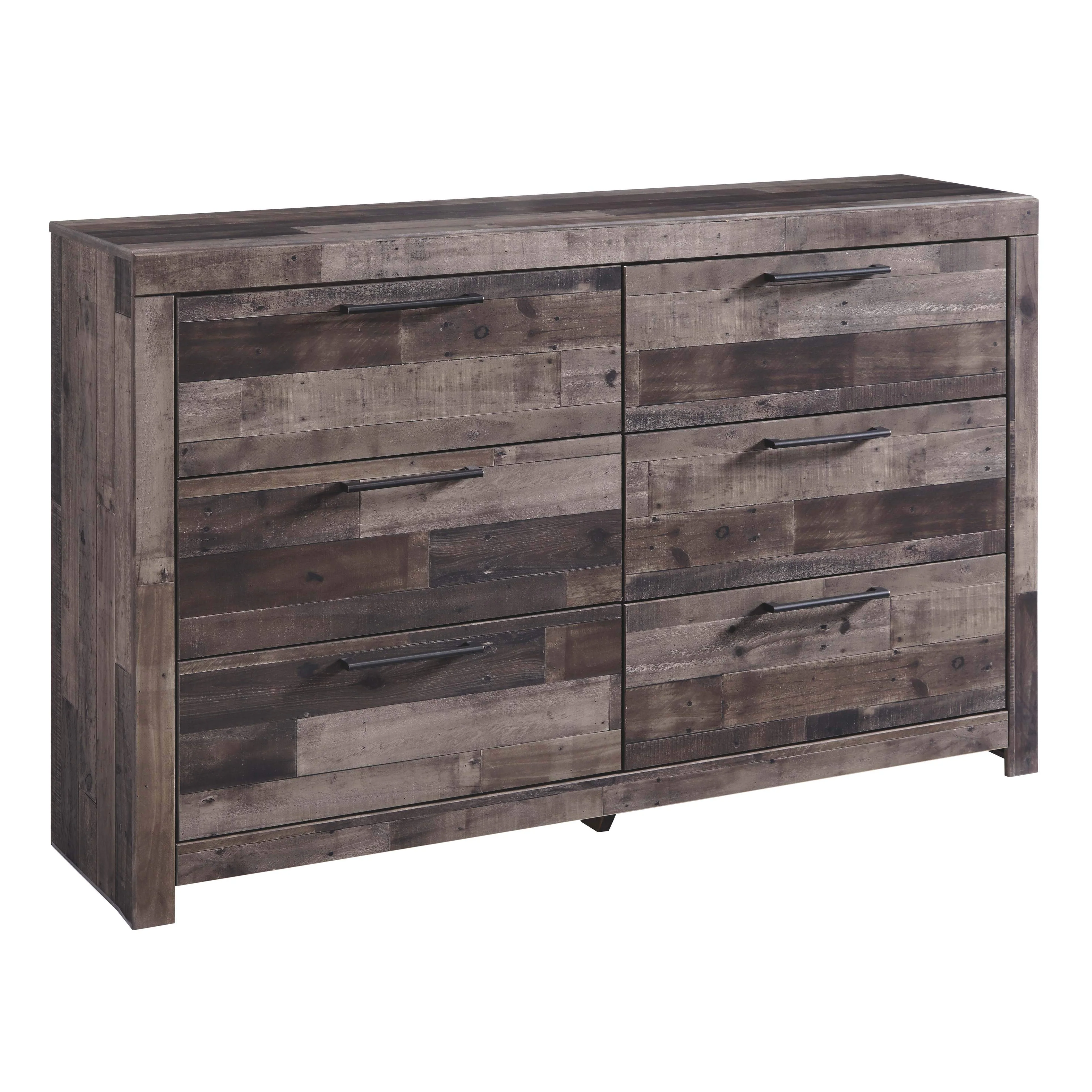 Derekson - Multi Gray - Six Drawer Dresser