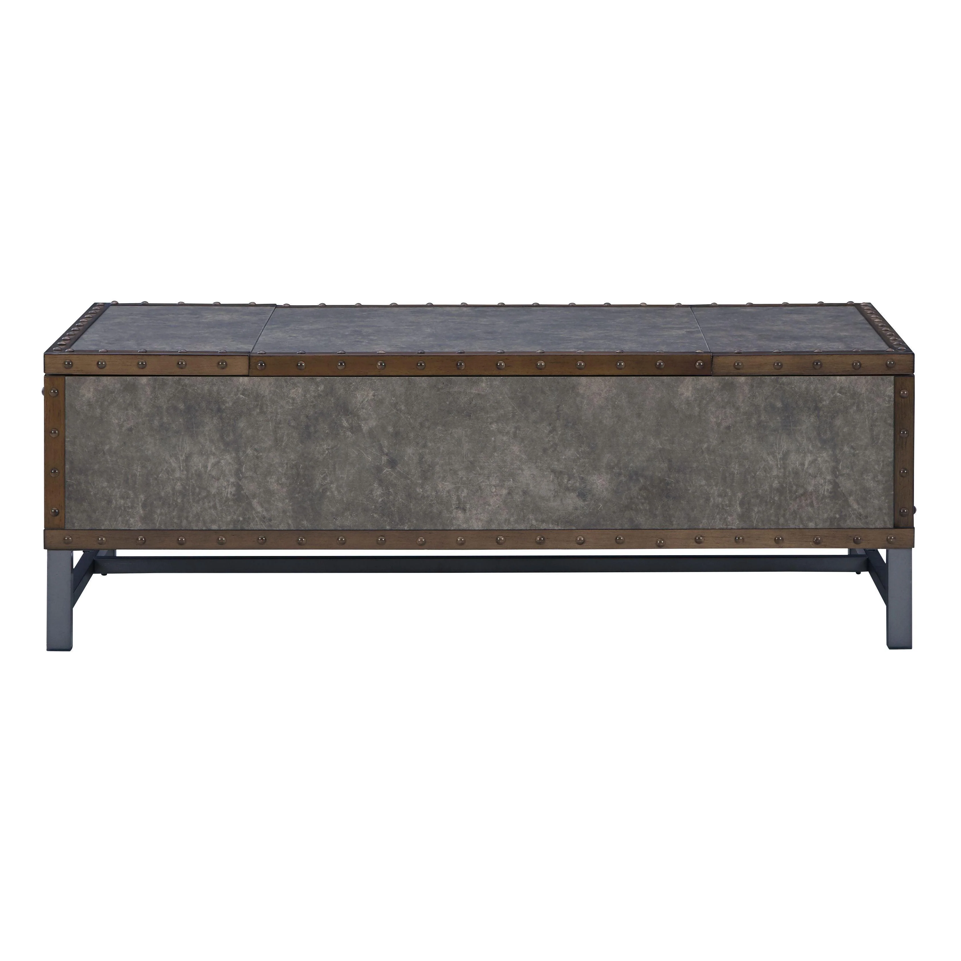Derrylin - Brown - Lift Top Cocktail Table - Image 4