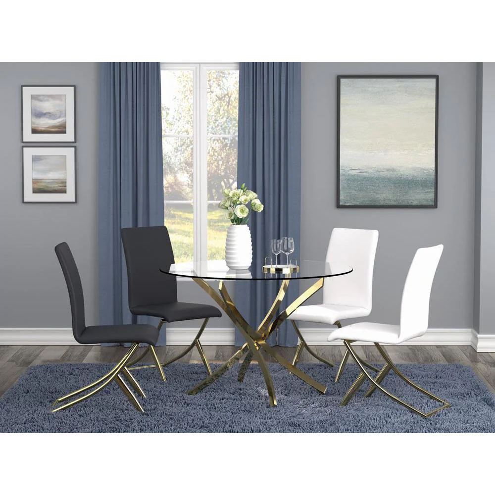 Dining Chair - Black - Image 4