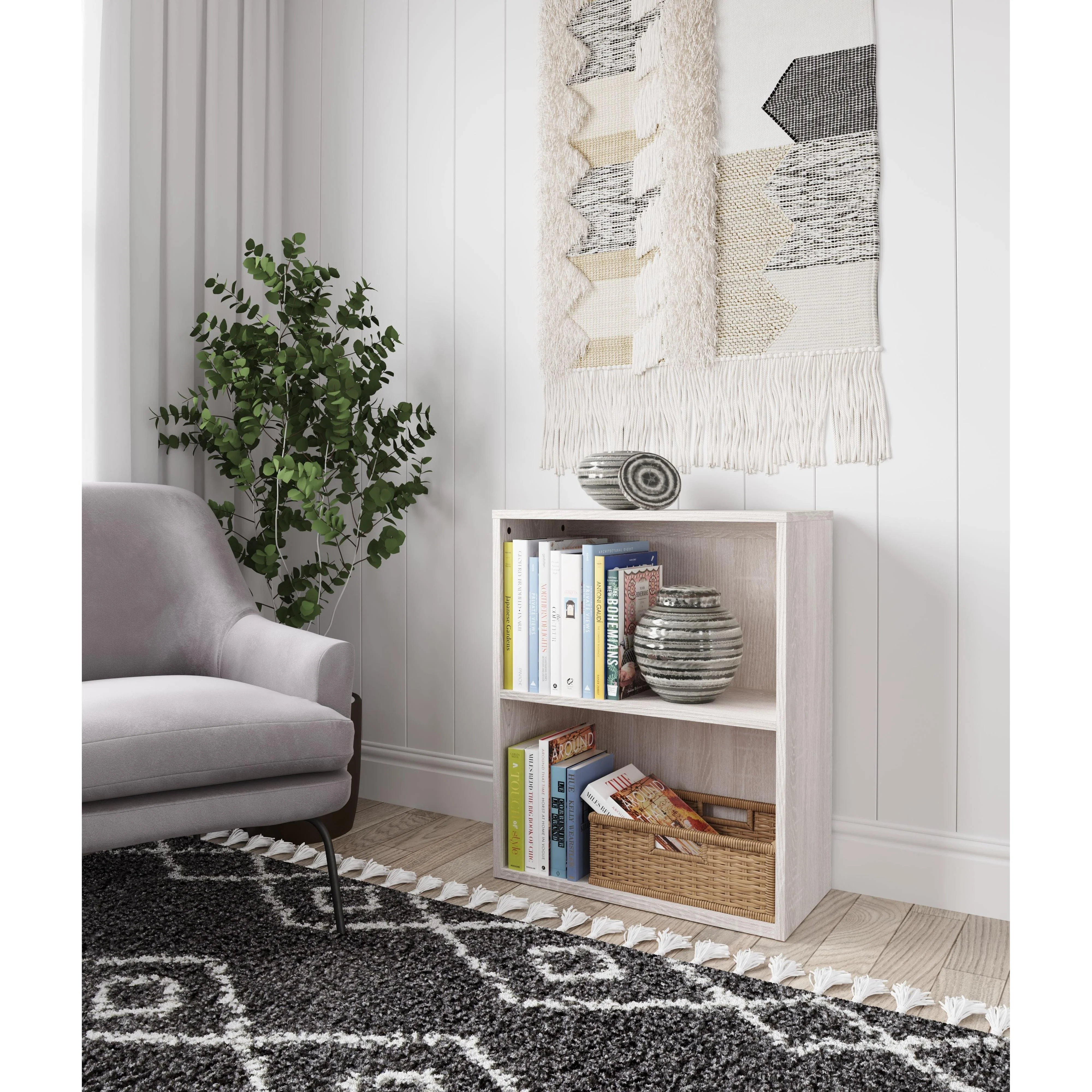 Dorrinson - Antique White - Small Bookcase - Image 2