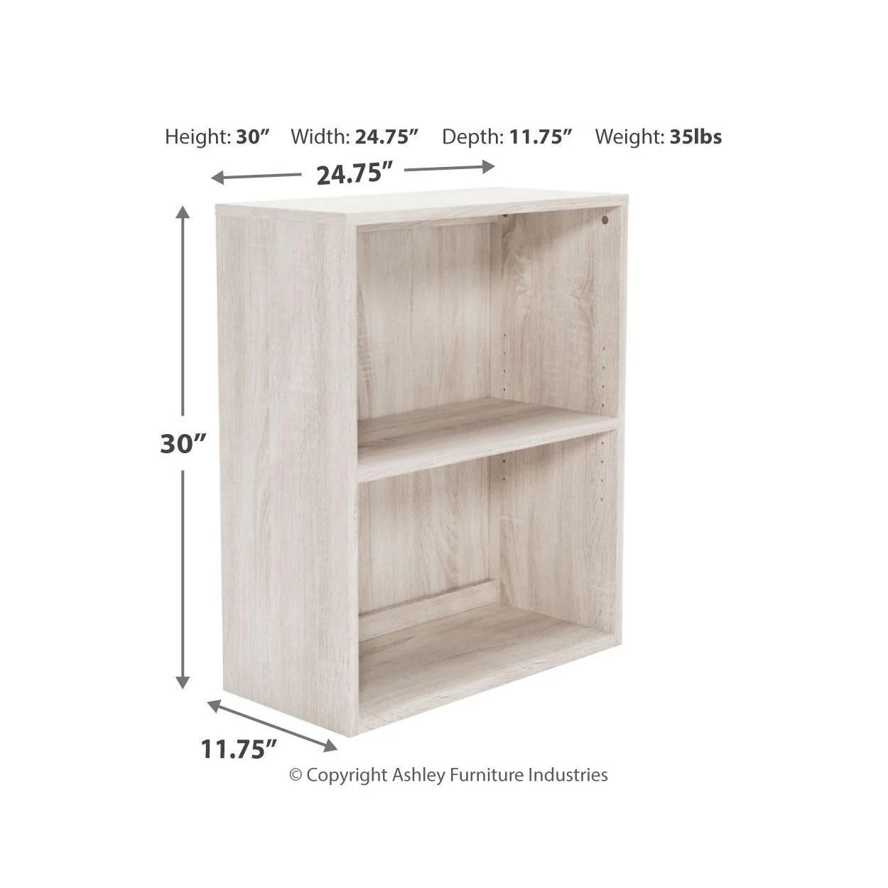 Dorrinson - Antique White - Small Bookcase - Image 9
