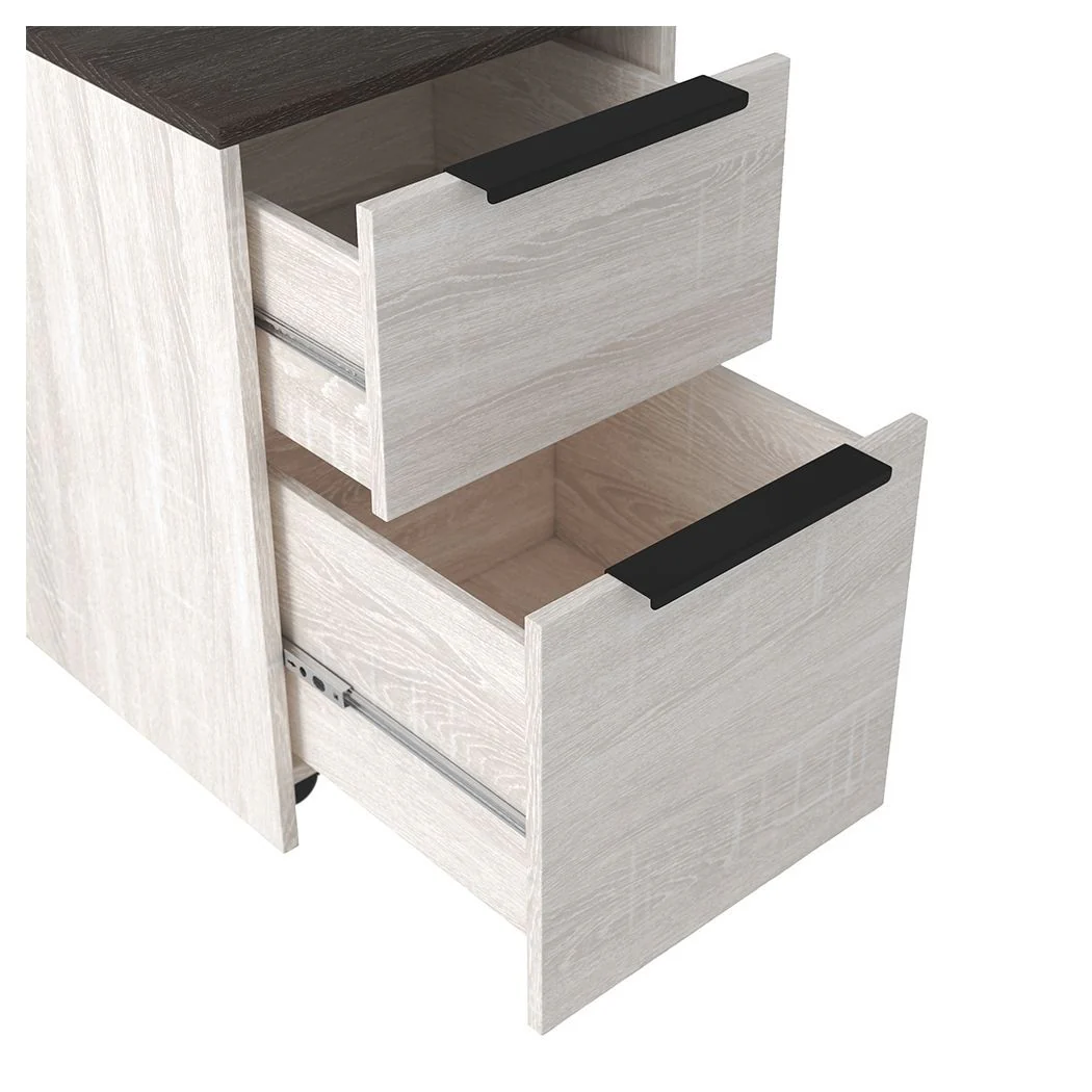 Dorrinson - White / Black / Gray - File Cabinet - Image 5