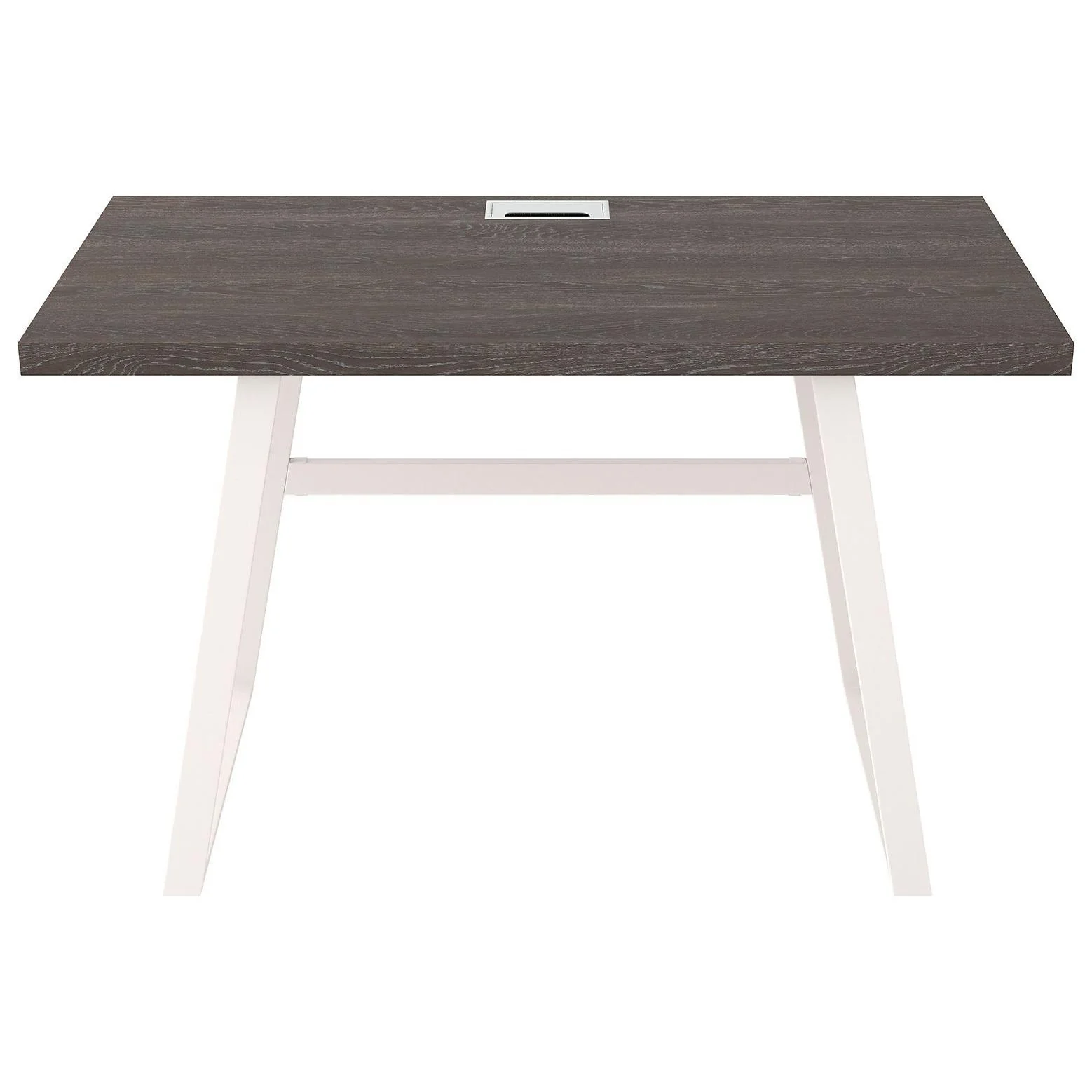 Dorrinson - White / Black / Gray - Home Office Desk - Image 15