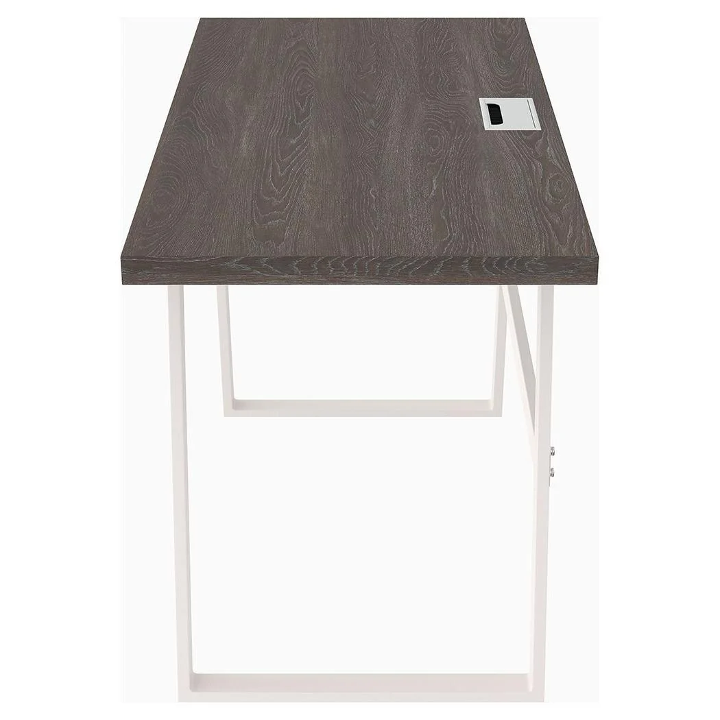Dorrinson - White / Black / Gray - Home Office Desk - Image 20