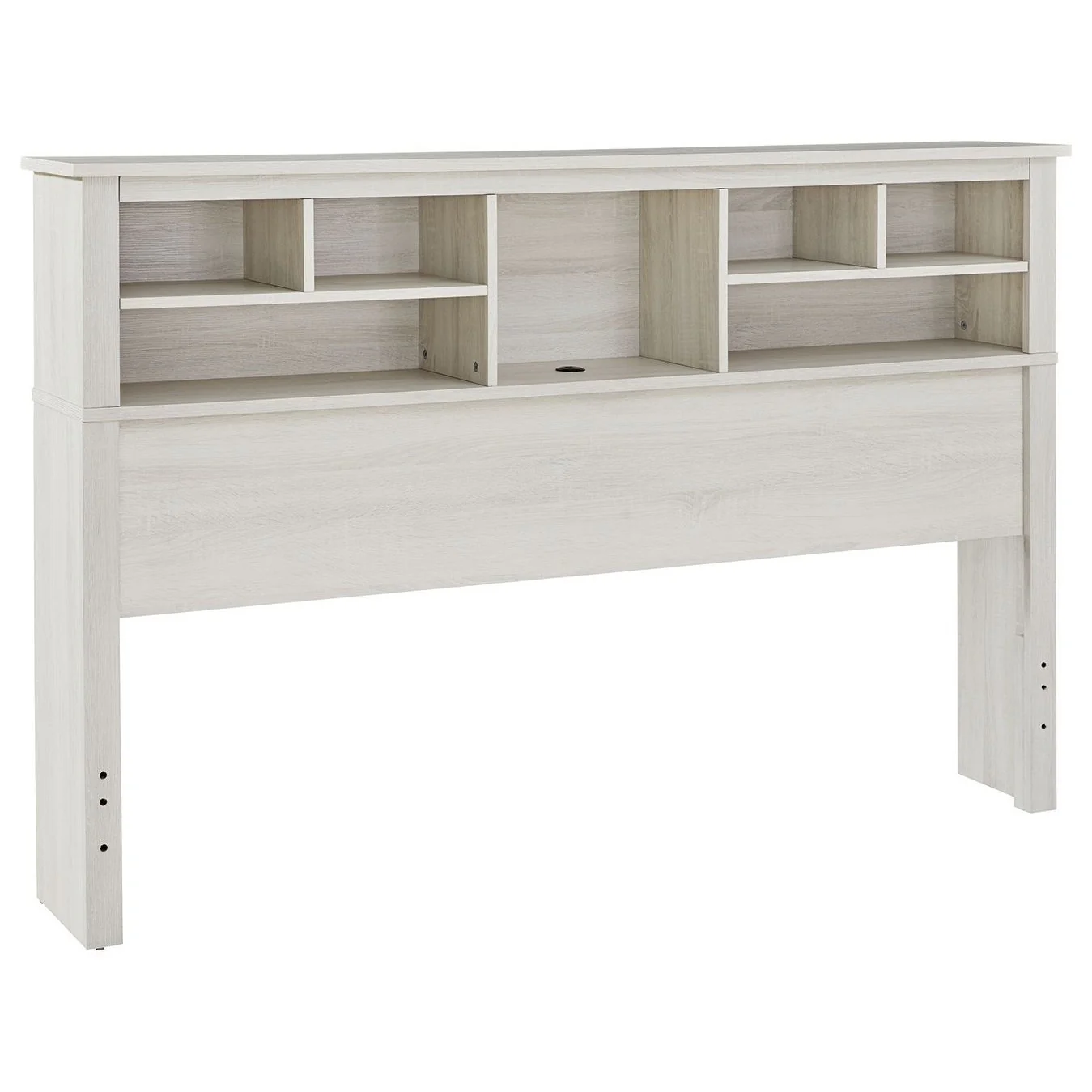 Dorrinson - White - Queen Bookcase Headboard With Bolt On Bed Frame - Image 19