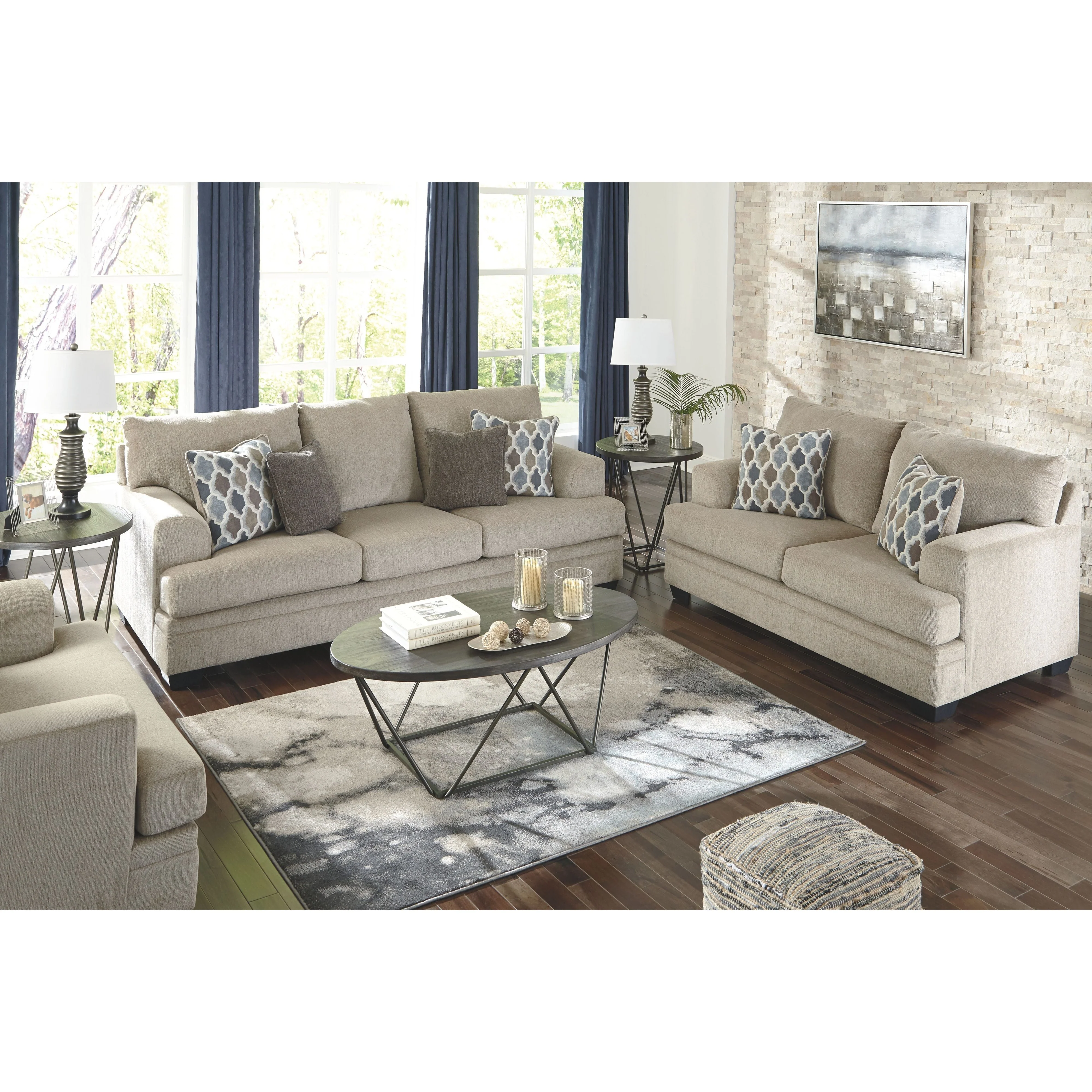Dorsten - Sisal - Loveseat - Image 12