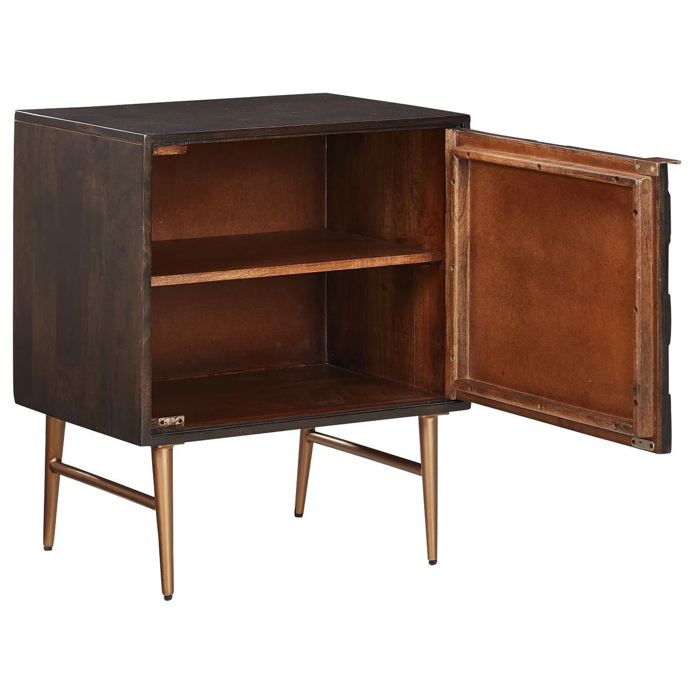Ashley Dorvale Accent Cabinet in Dark Brown - Image 11