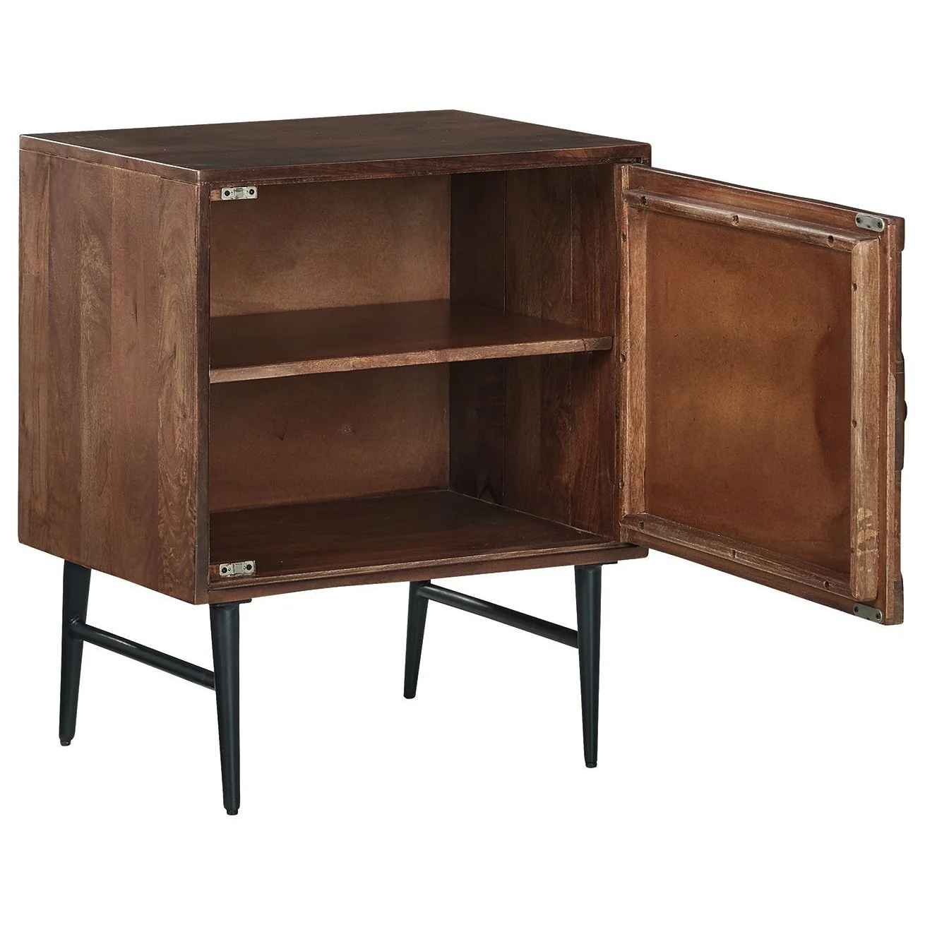 Dorvale - Medium Brown - Accent Cabinet - Image 3
