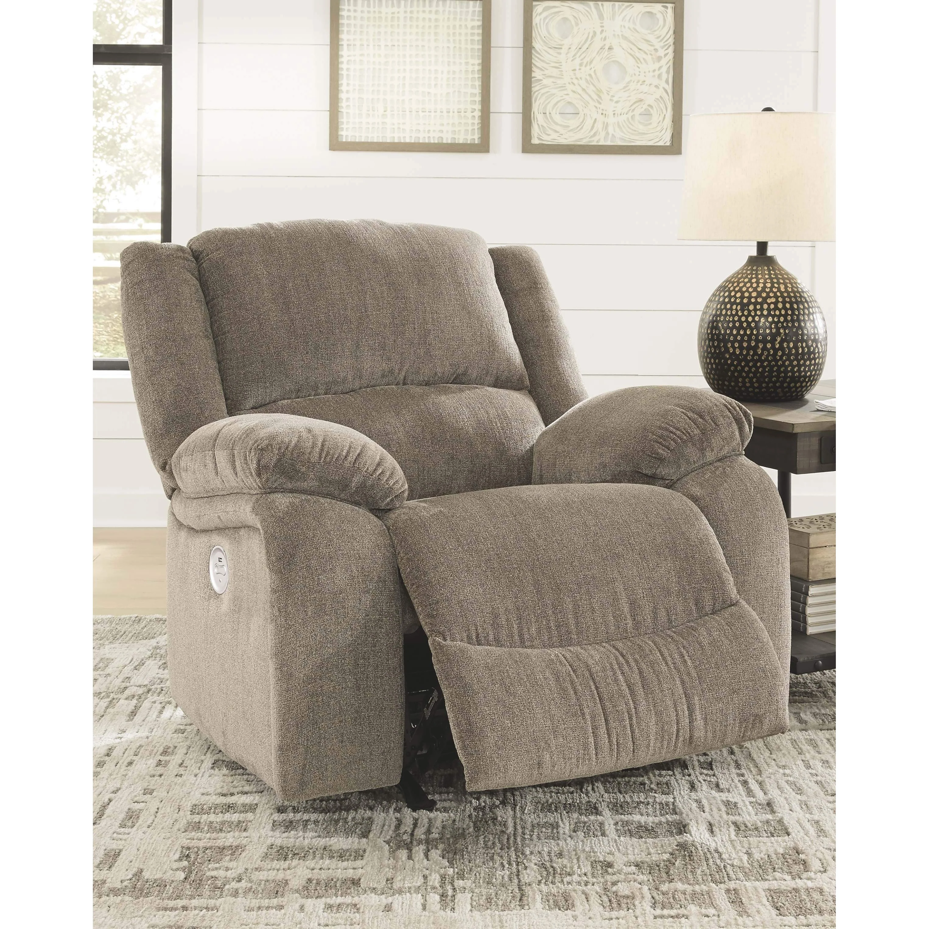 Draycoll - Pewter - Power Rocker Recliner - Image 8