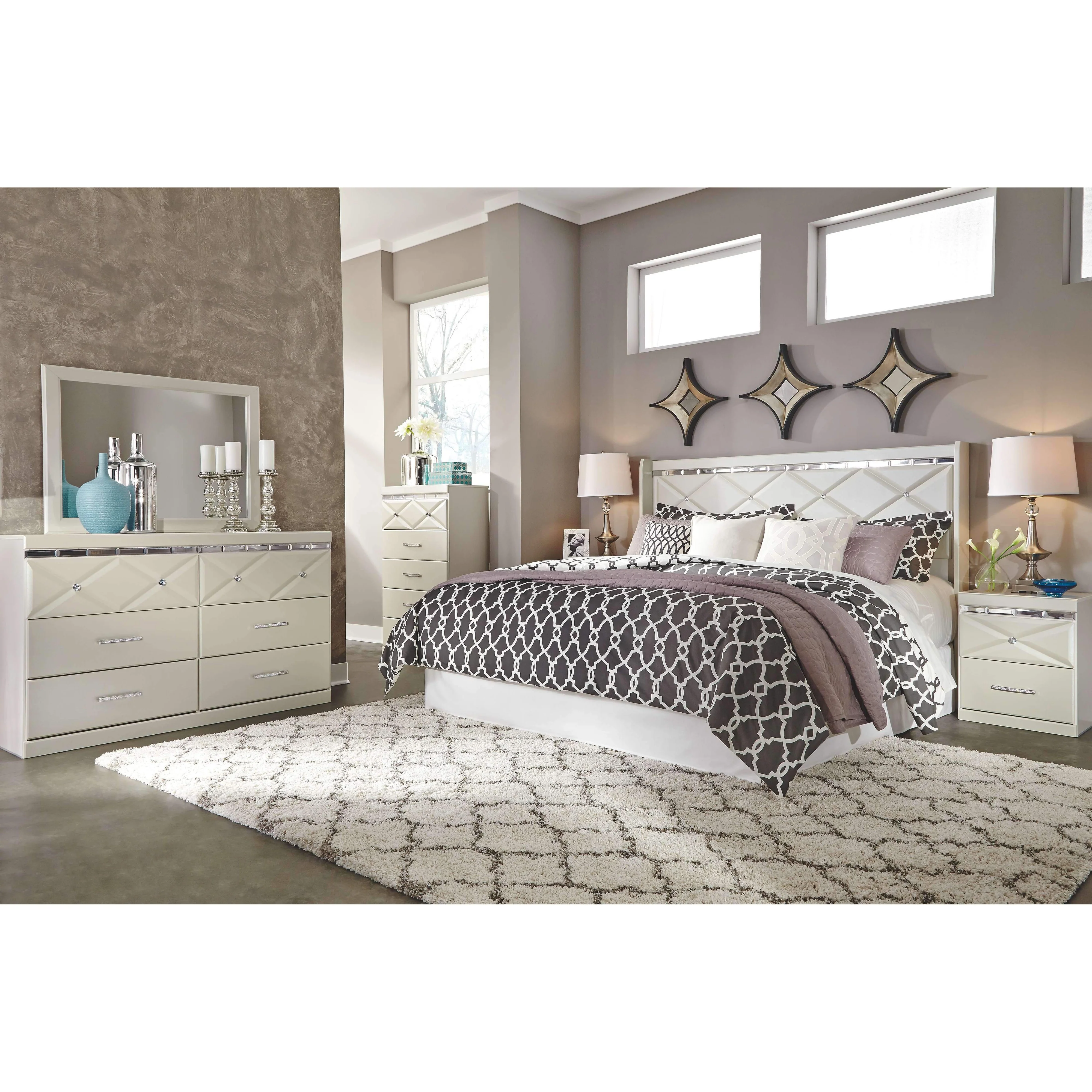 Dreamur - Champagne - King/cal King Panel Headboard - Image 14