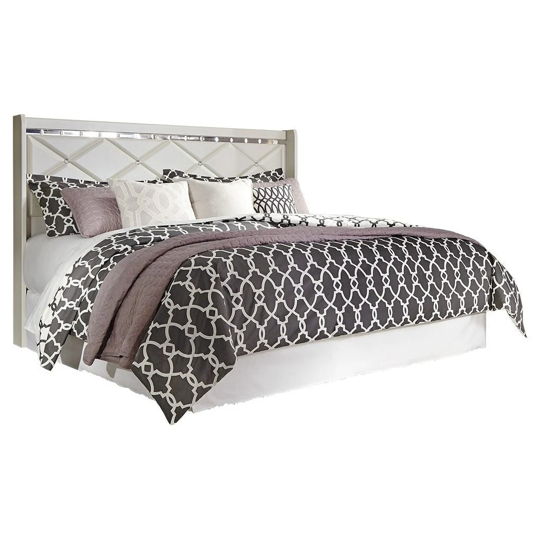 Dreamur - Champagne - King/cal King Panel Headboard - Image 9
