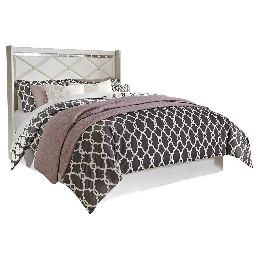 Dreamur - Champagne - Queen Panel Headboard - Image 2