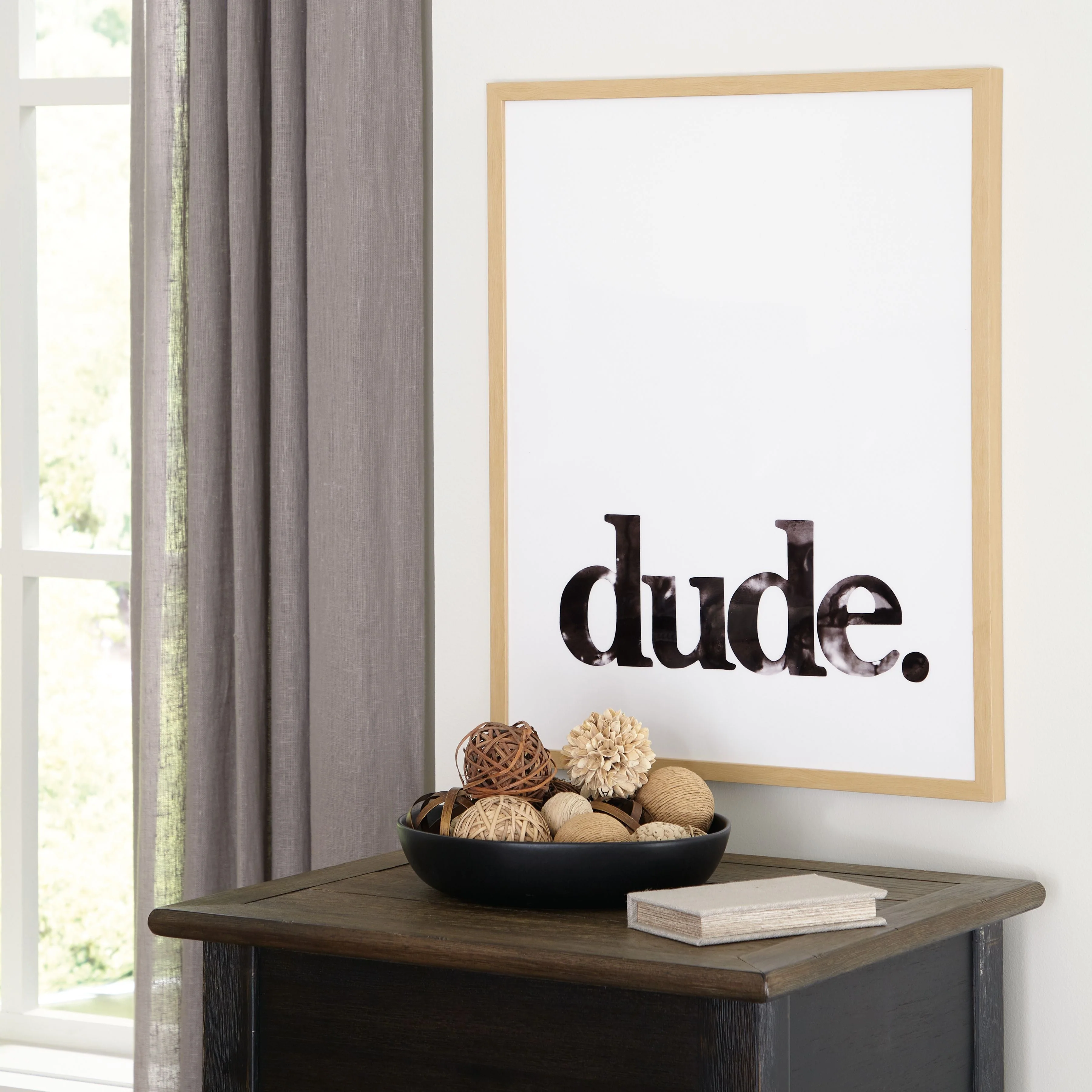 Dude - Black/white - Wall Art - Image 2