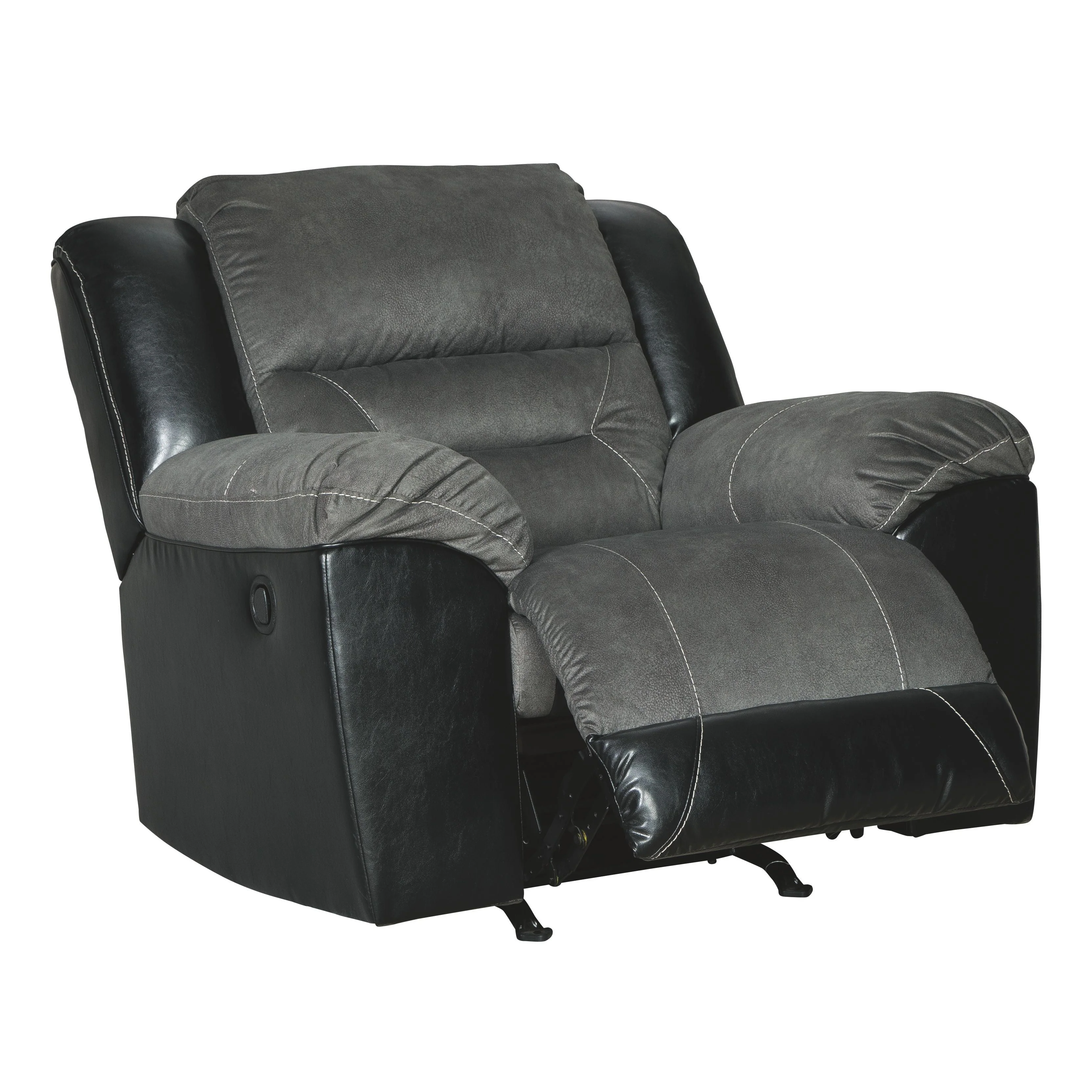 Earhart - Slate - Rocker Recliner - Image 6