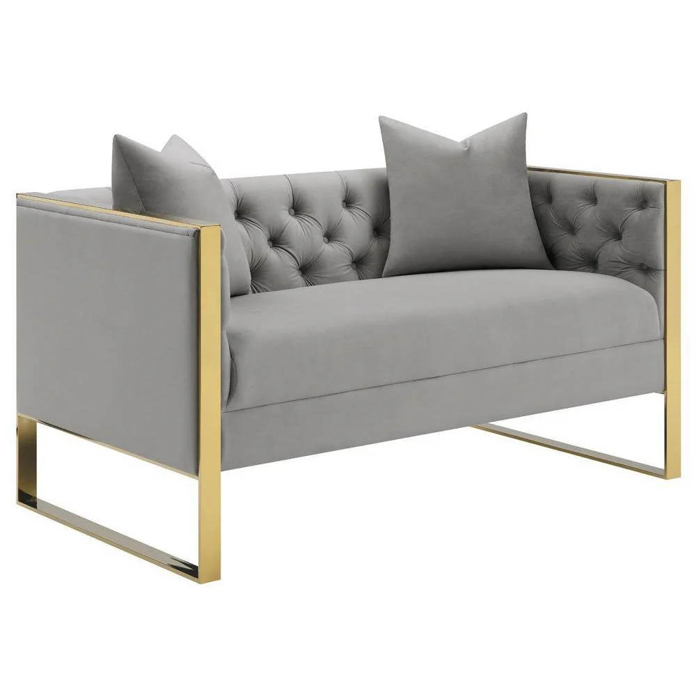 Eastbrook - Loveseat - Pearl Silver - Image 2