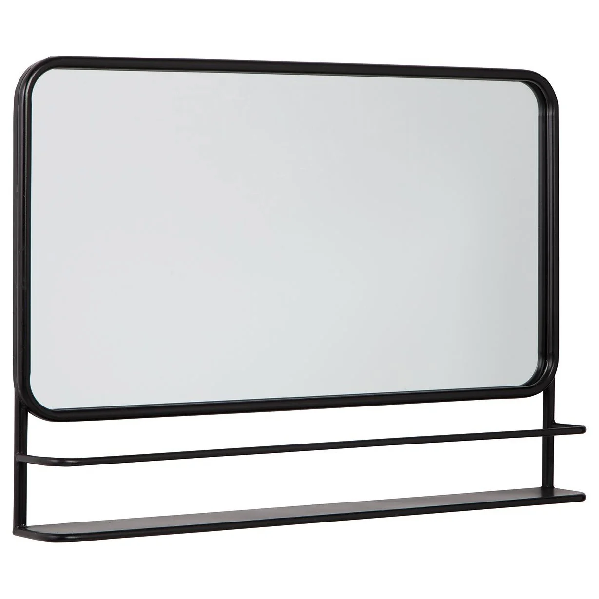 Ebba - Black - Accent Mirror - Horizontal
