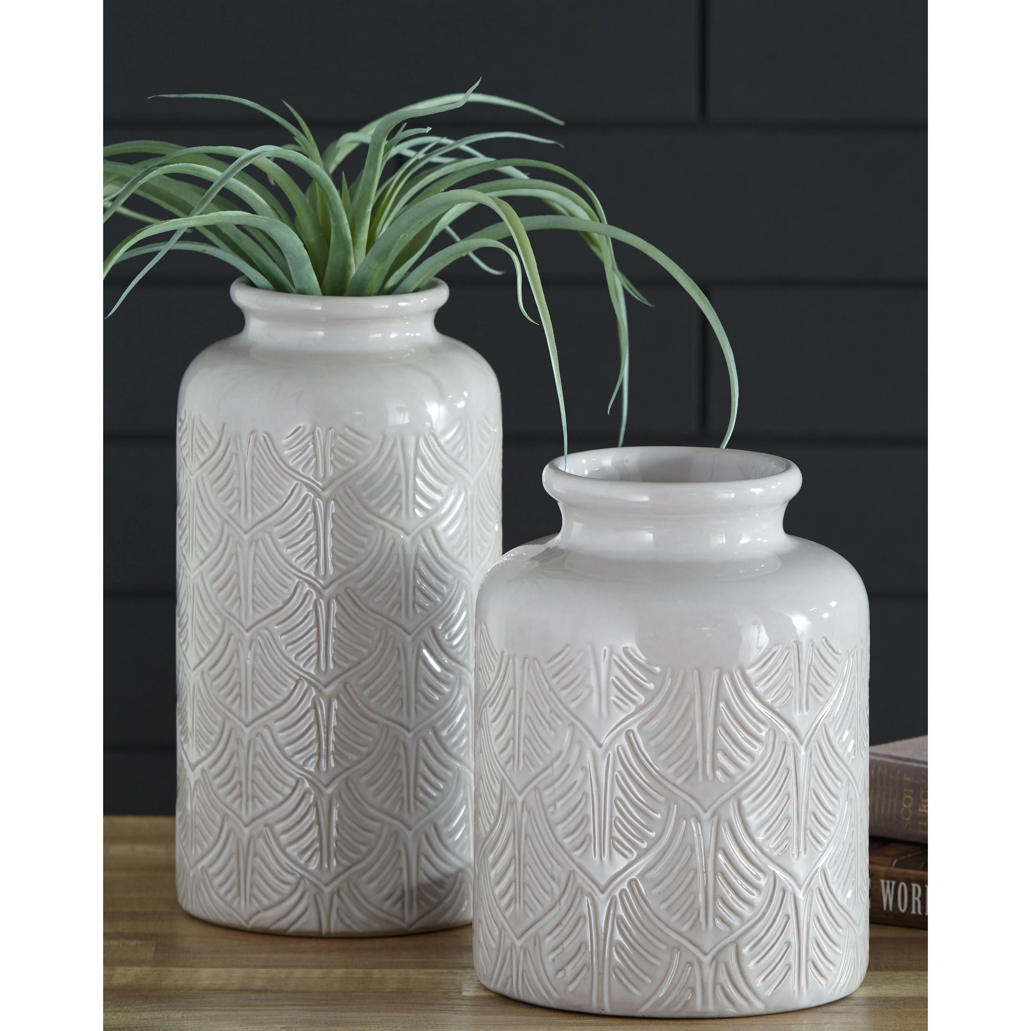 Edwinna - Gray - Vase Set (2/cn) - Image 5