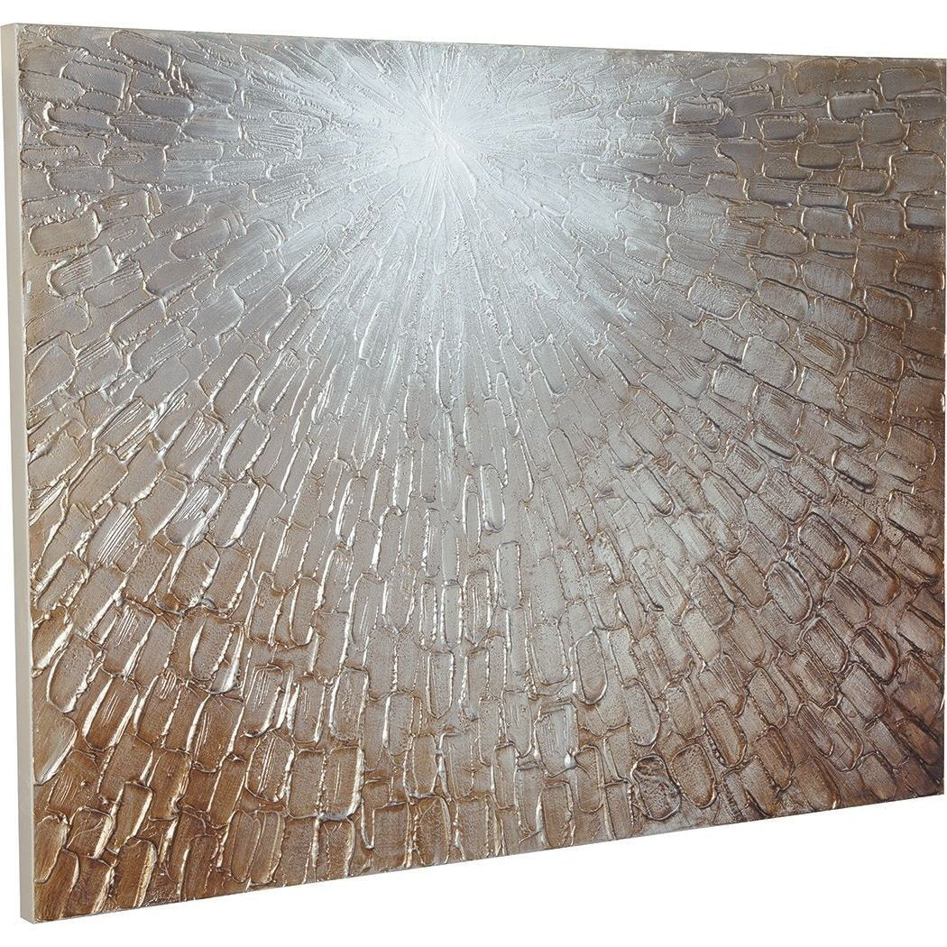 Elaina - Gray/White/Brown - Wall Art - Image 6