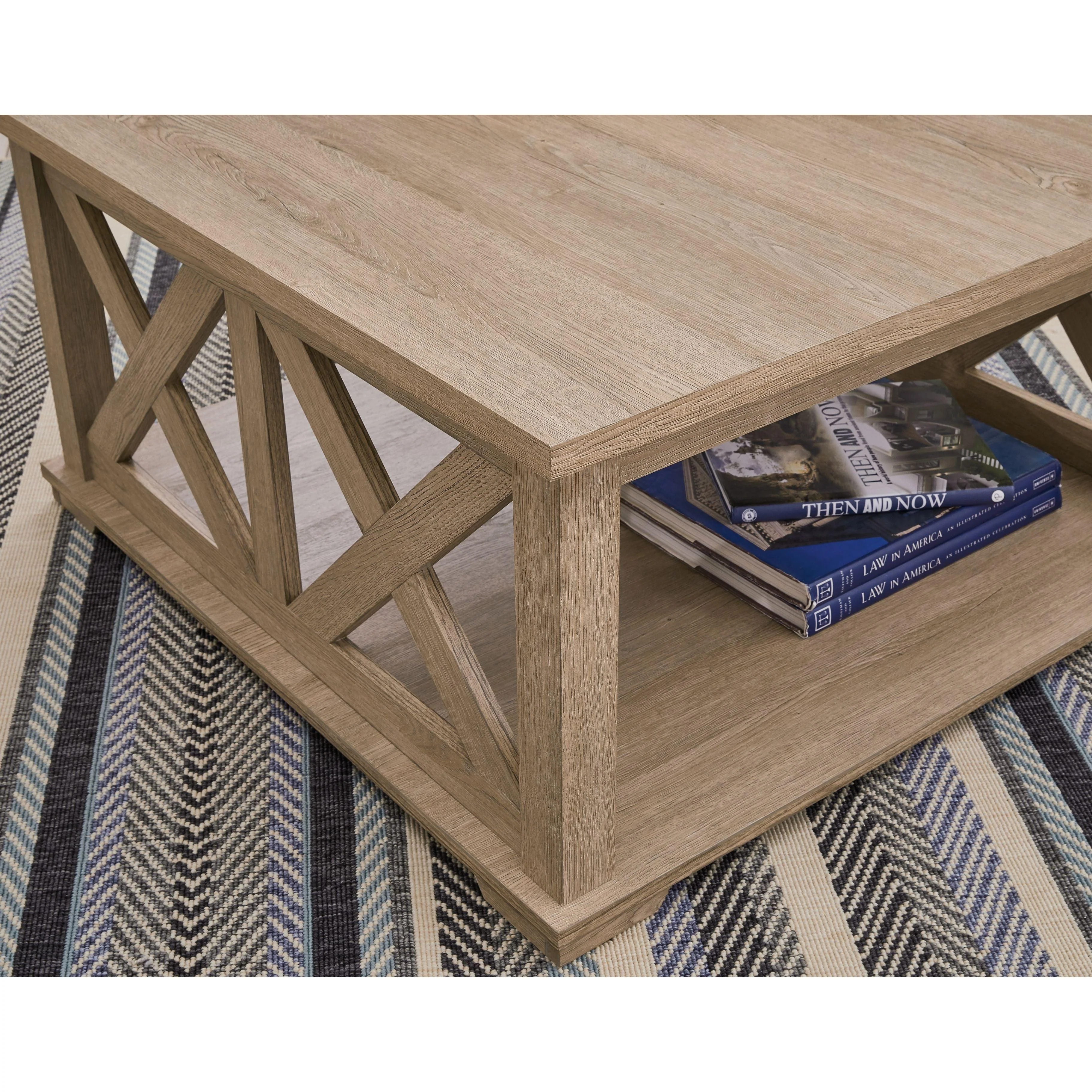Elmferd - Light Brown - Square Cocktail Table - Image 6