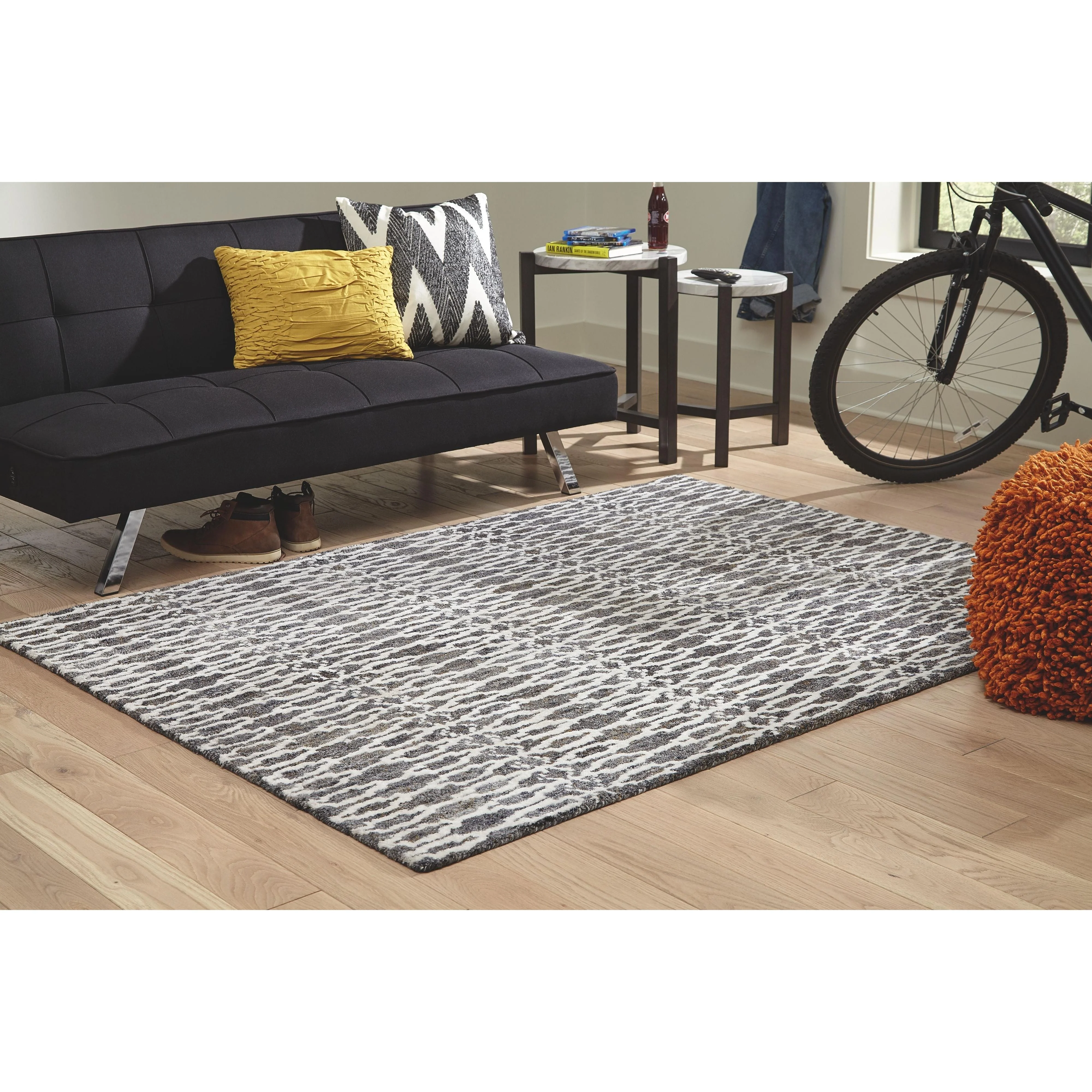 Esmee - Ivory/brown/gray - Medium Rug - Image 2