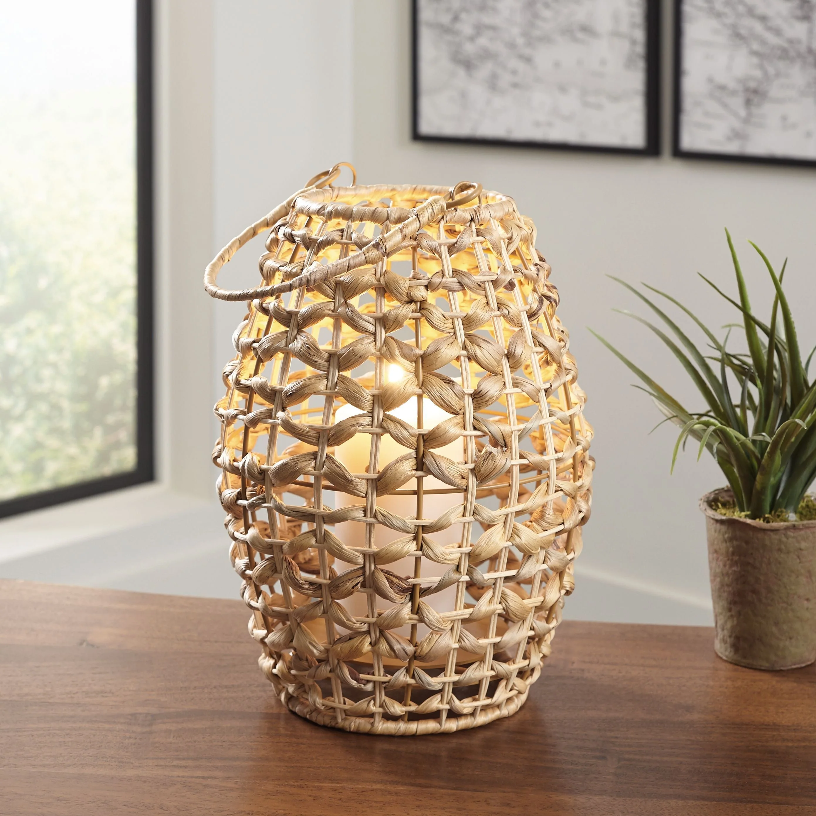 Etta - Brown - Lantern - Large - Image 7