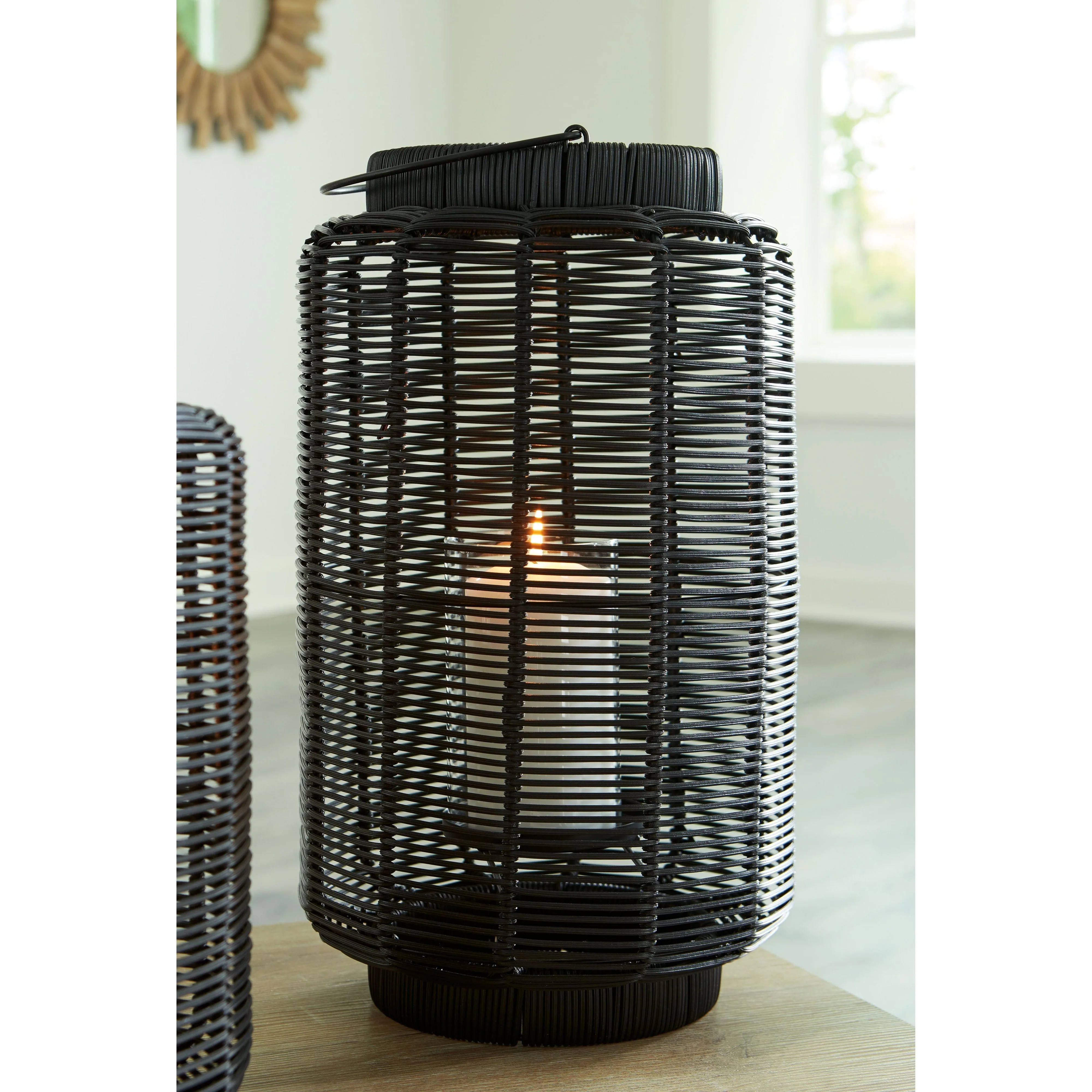 Evonne - Black - Lantern - Medium - Image 2