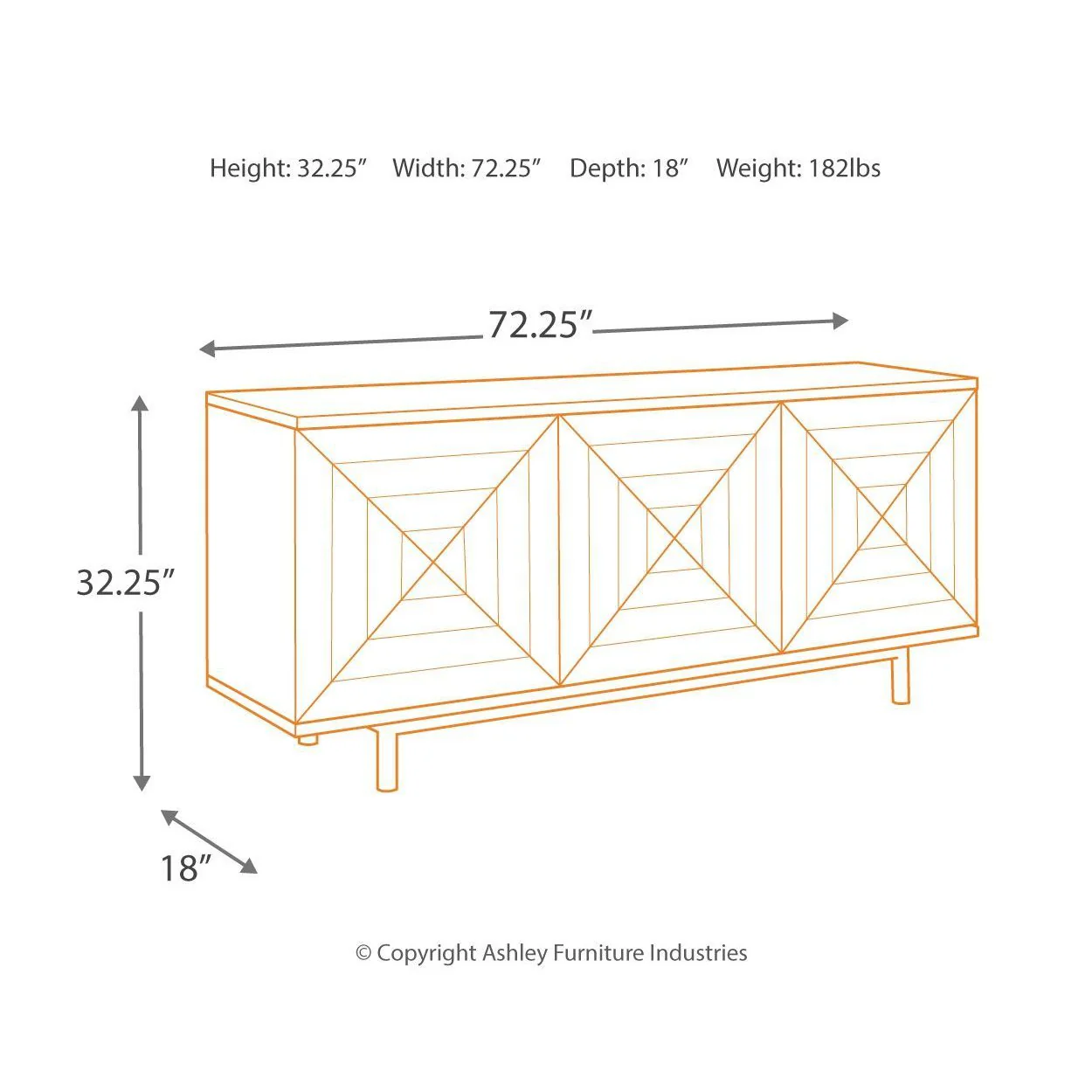 Fair - Warm Brown - Accent Cabinet - Image 9