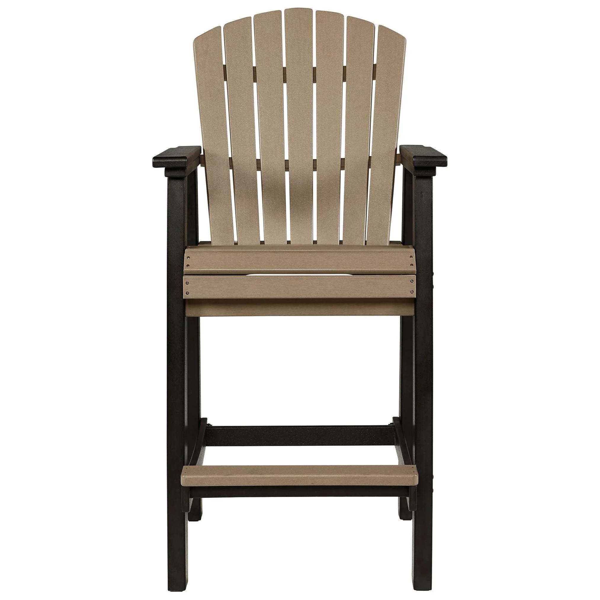 Fairen Trail - Black/driftwood - Tall Barstool (2/cn) - Image 4