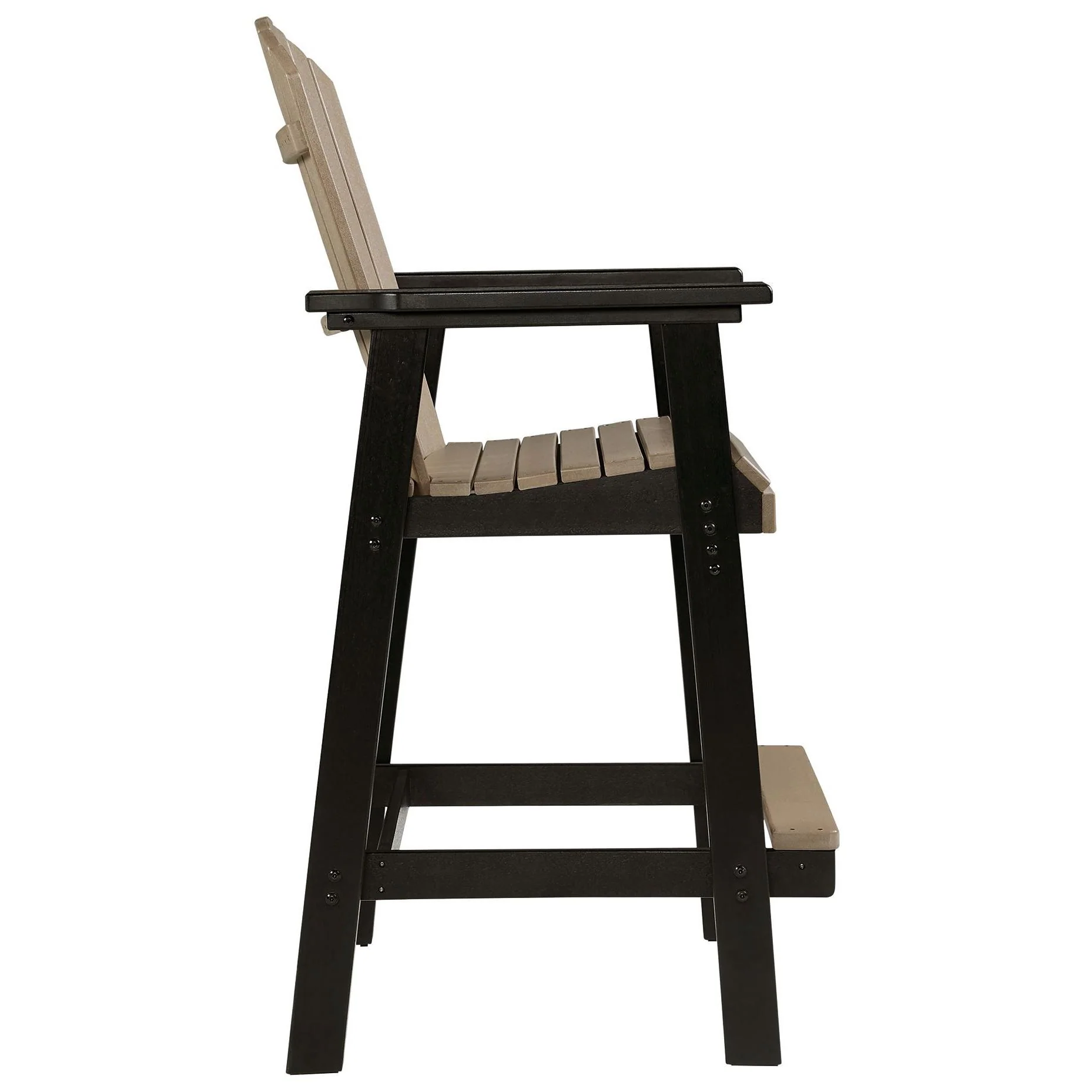 Fairen Trail - Black/driftwood - Tall Barstool (2/cn) - Image 5